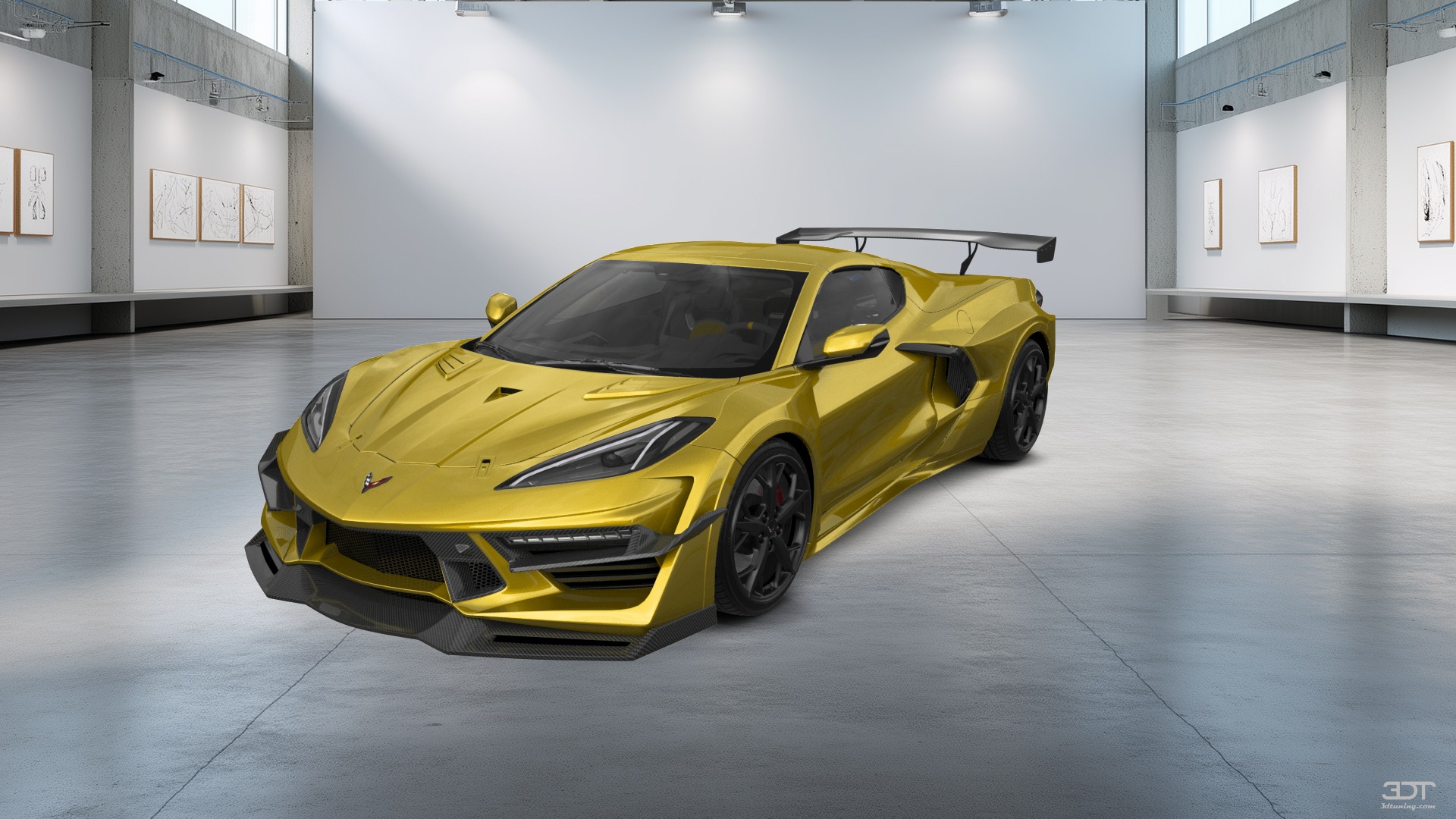 Chevrolet Corvette 2 door targa top 2020 tuning