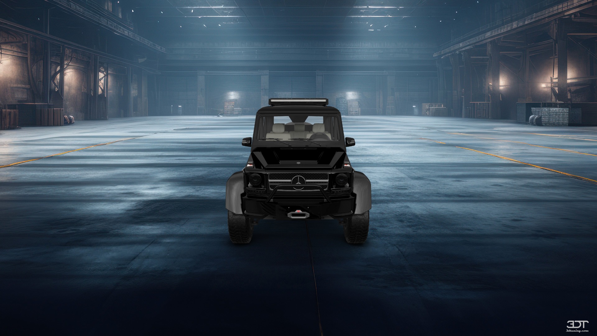 Mercedes G 63 AMG 6x6 4 Door pickup truck 2013 tuning