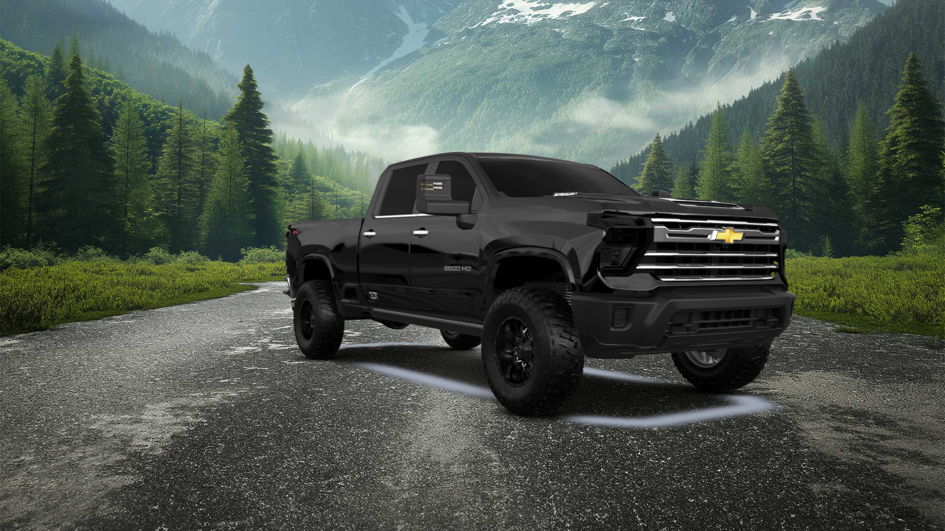 Chevrolet Silverado 2500 HD 4 Door pickup truck 2024 tuning