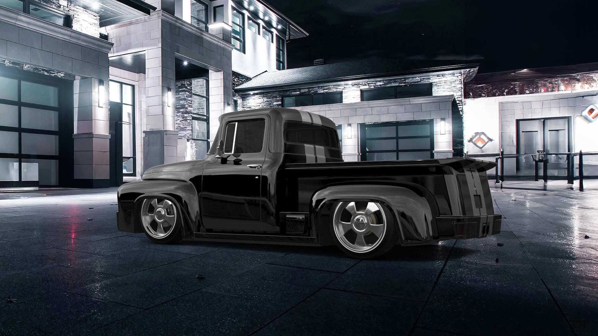 Ford F-100 2 Door truck 1956