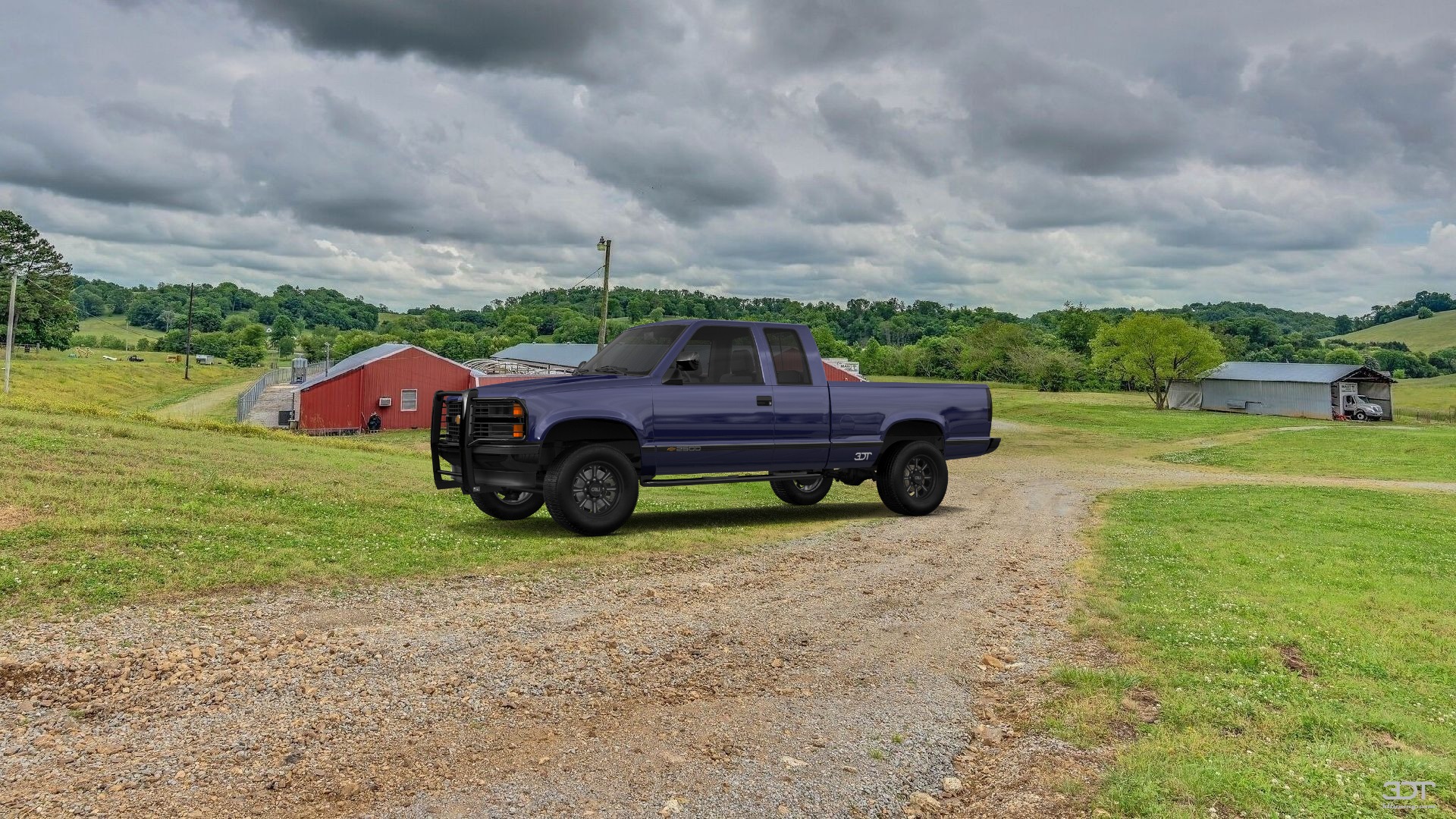 Chevrolet K2500 Extended Cab Pickup 1989