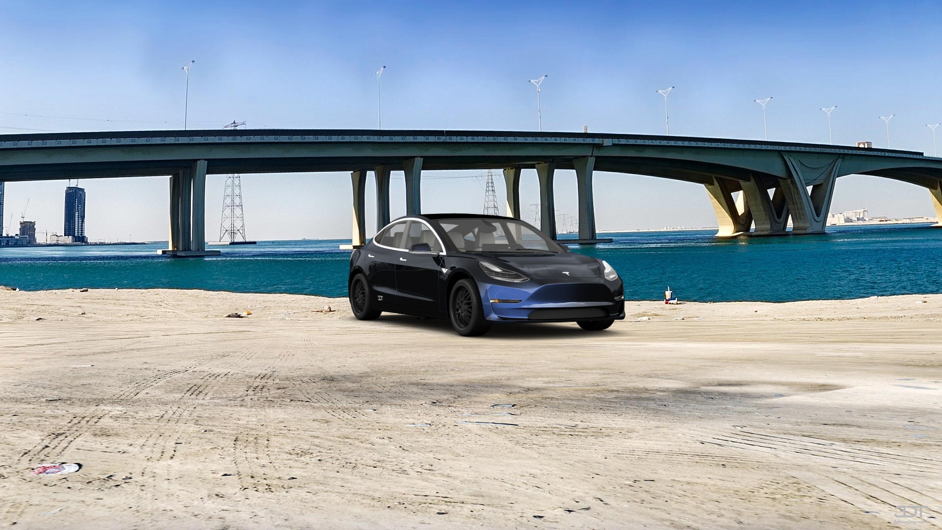 Tesla Model 3 4 door fastback saloon 2019 Images