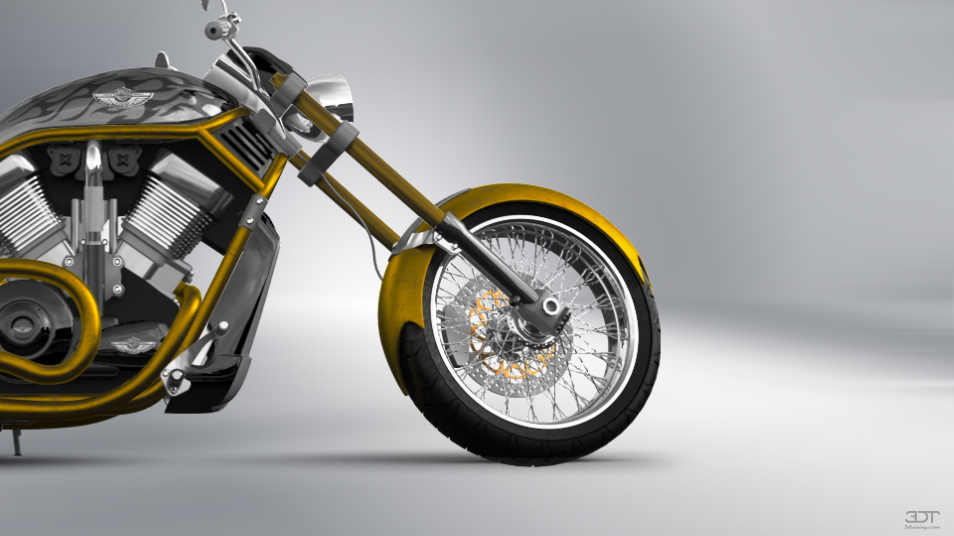 Harley-Davidson Custom Chopper Cruiser 2011 tuning