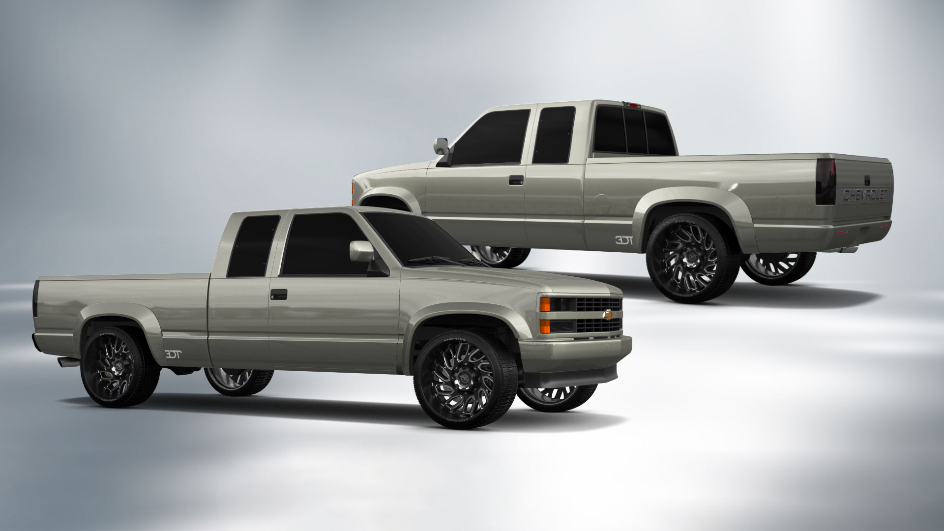 Chevrolet K2500 Extended Cab Pickup 1989