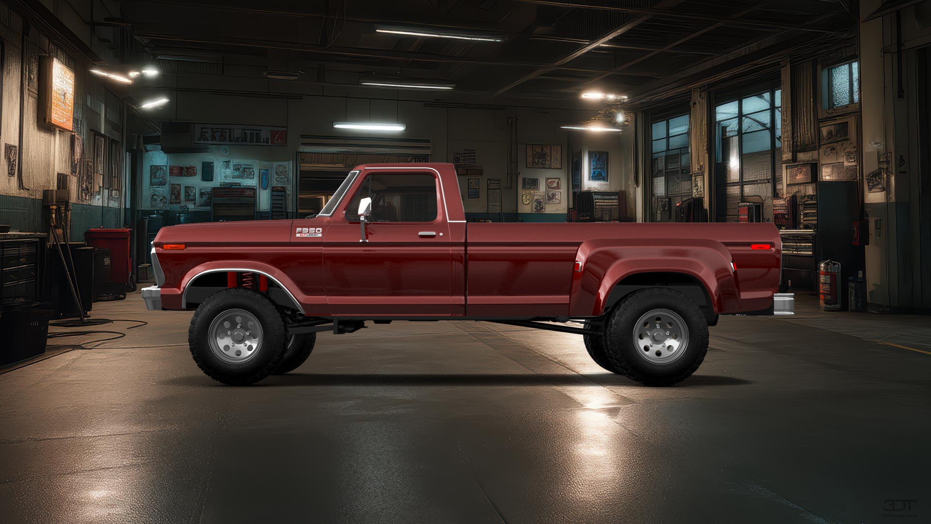 Ford F-350 Dually 2 Door pickup truck 1974 Images
