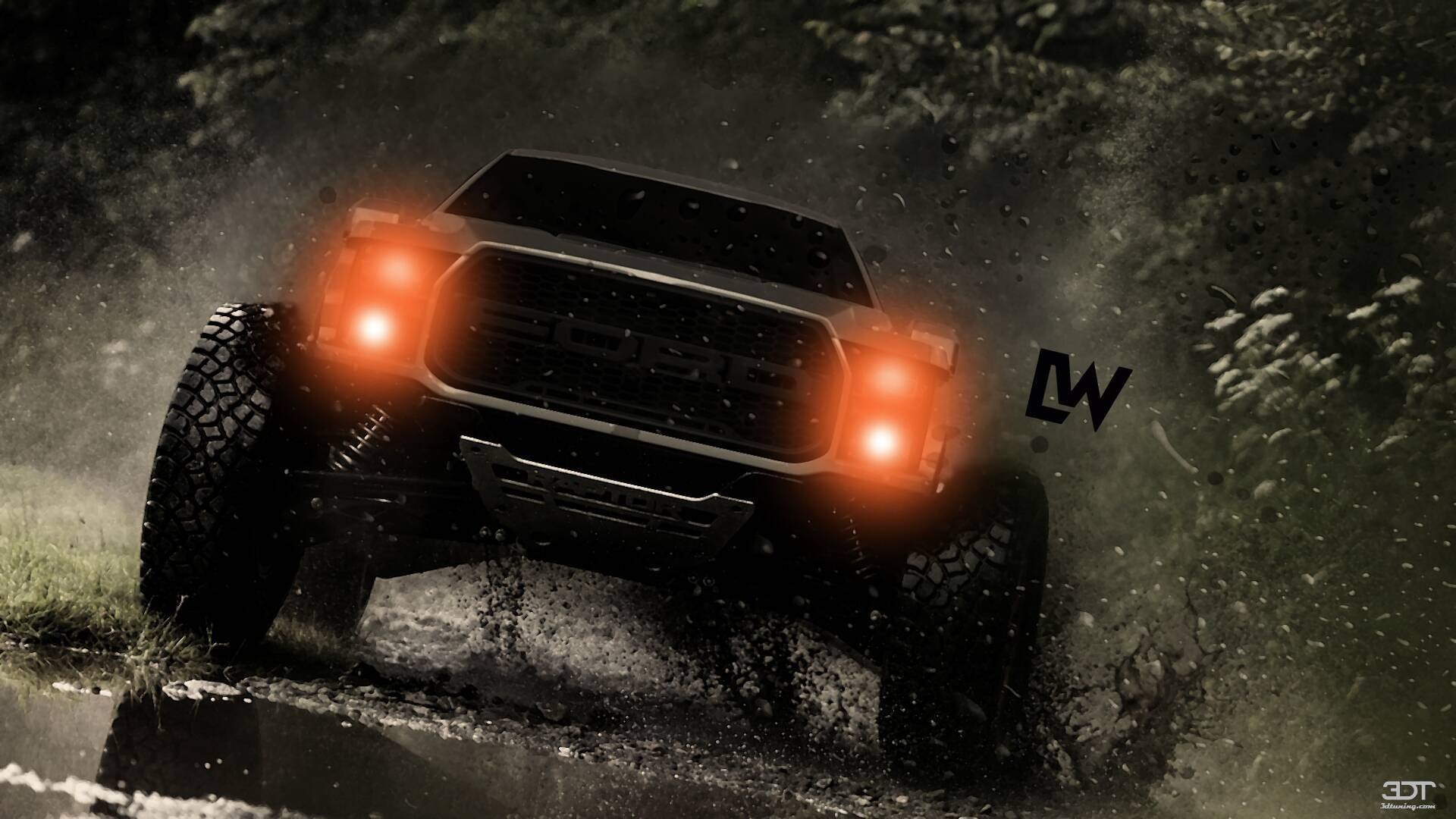Ford F-150 Raptor 4 Door pickup truck 2024 tuning