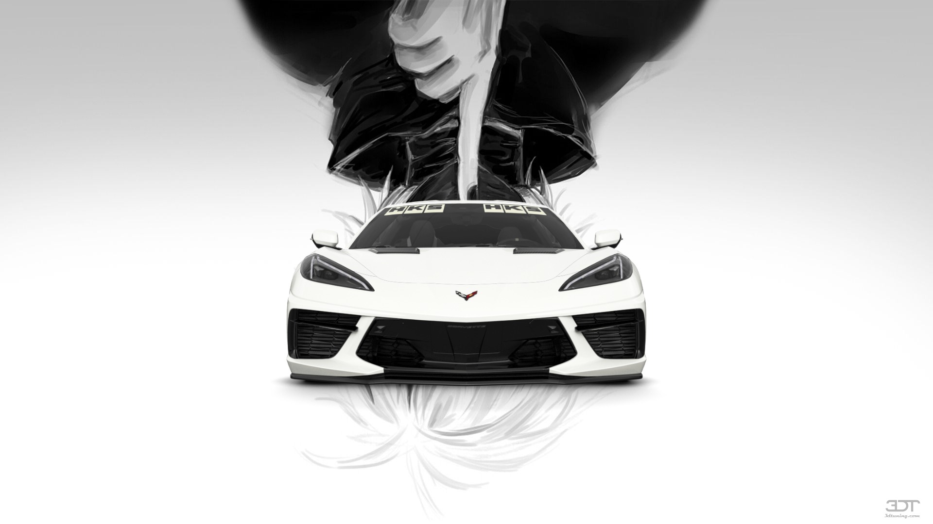 Tuning Chevrolet Corvette 2 door targa top 2020