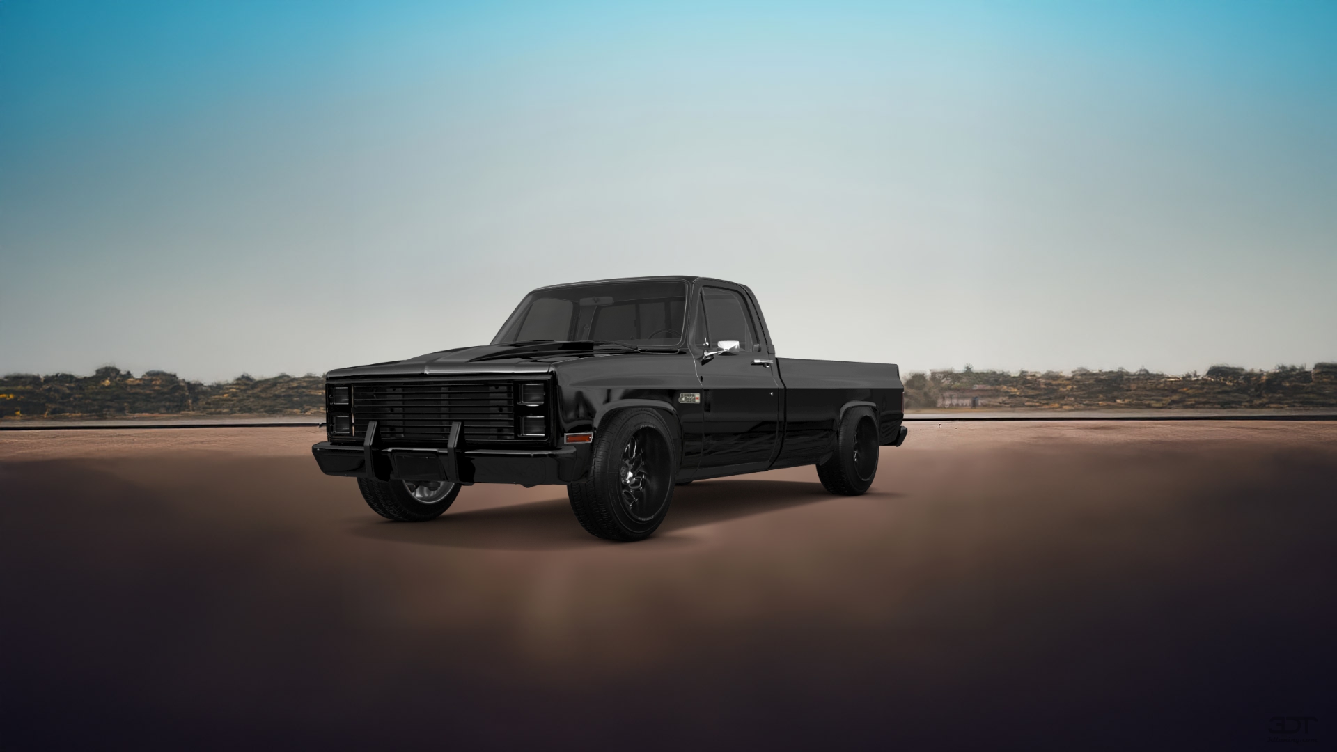 GMC Sierra 1500 2 Door pickup truck 1985 tuning