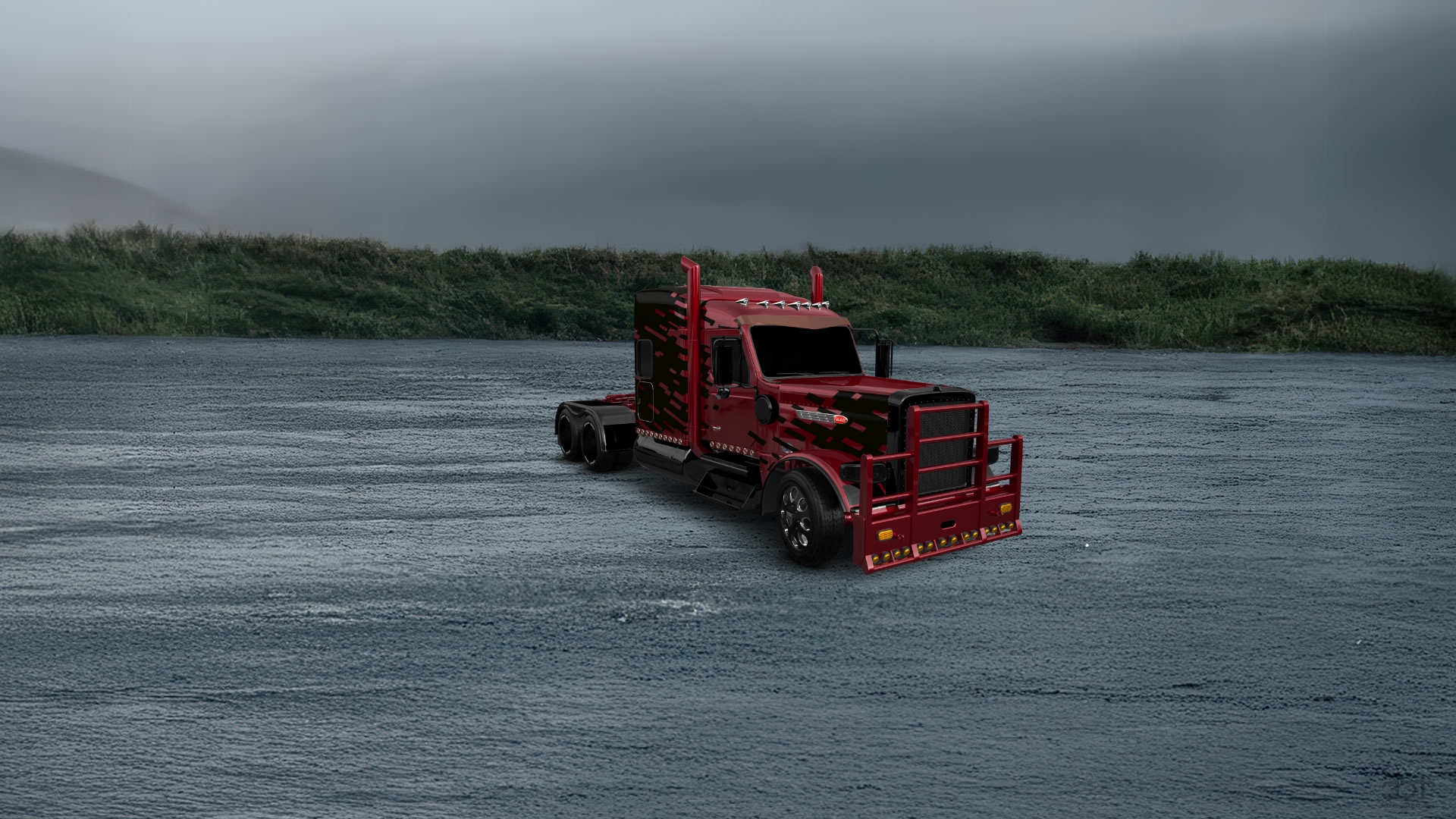Peterbilt 589 Sleeper Cab Truck 2024 tuning