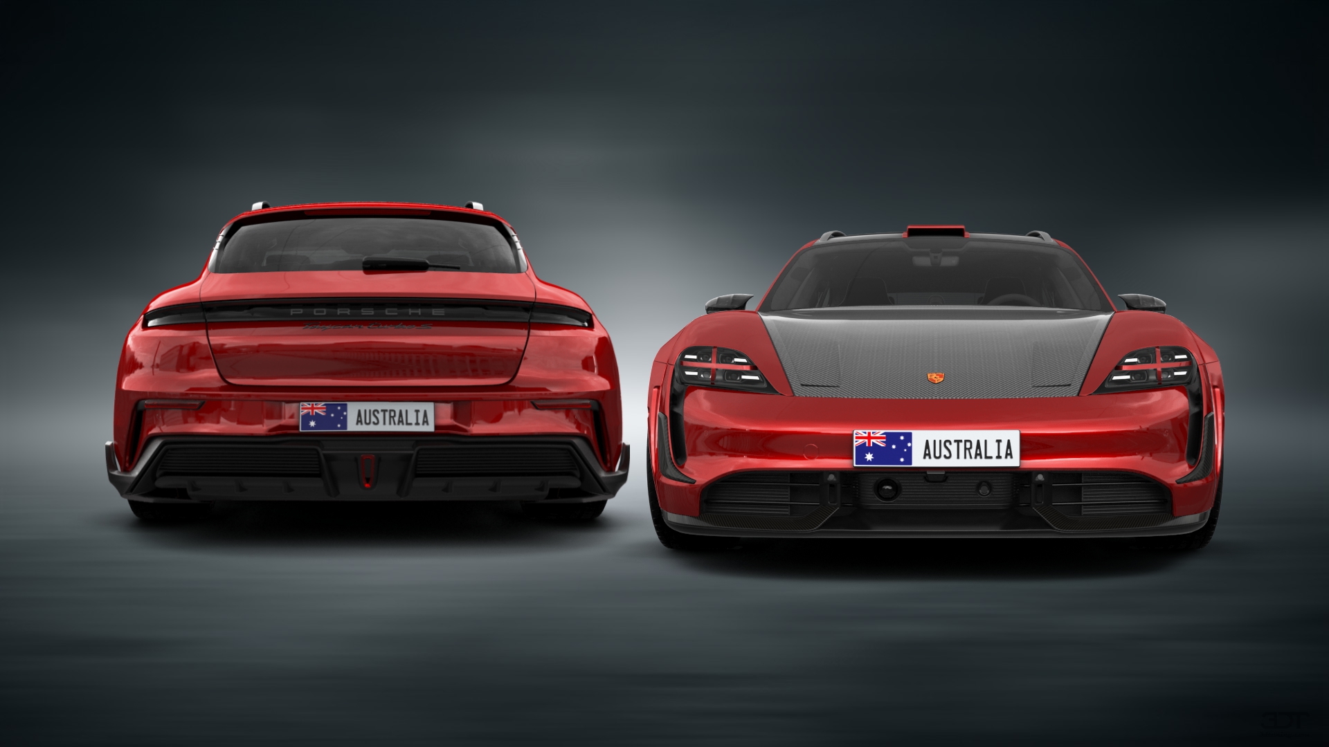 Porsche Taycan Sport Turismo Shooting Brake 2019 tuning