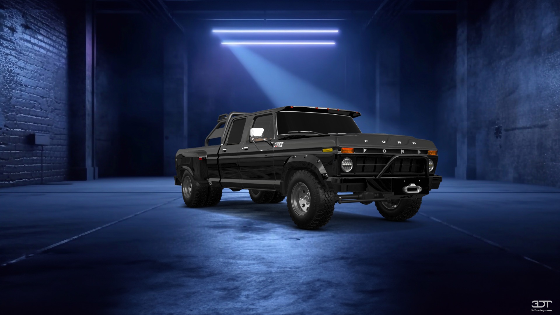 Ford F-350 Dually 4 Door pickup truck 1973