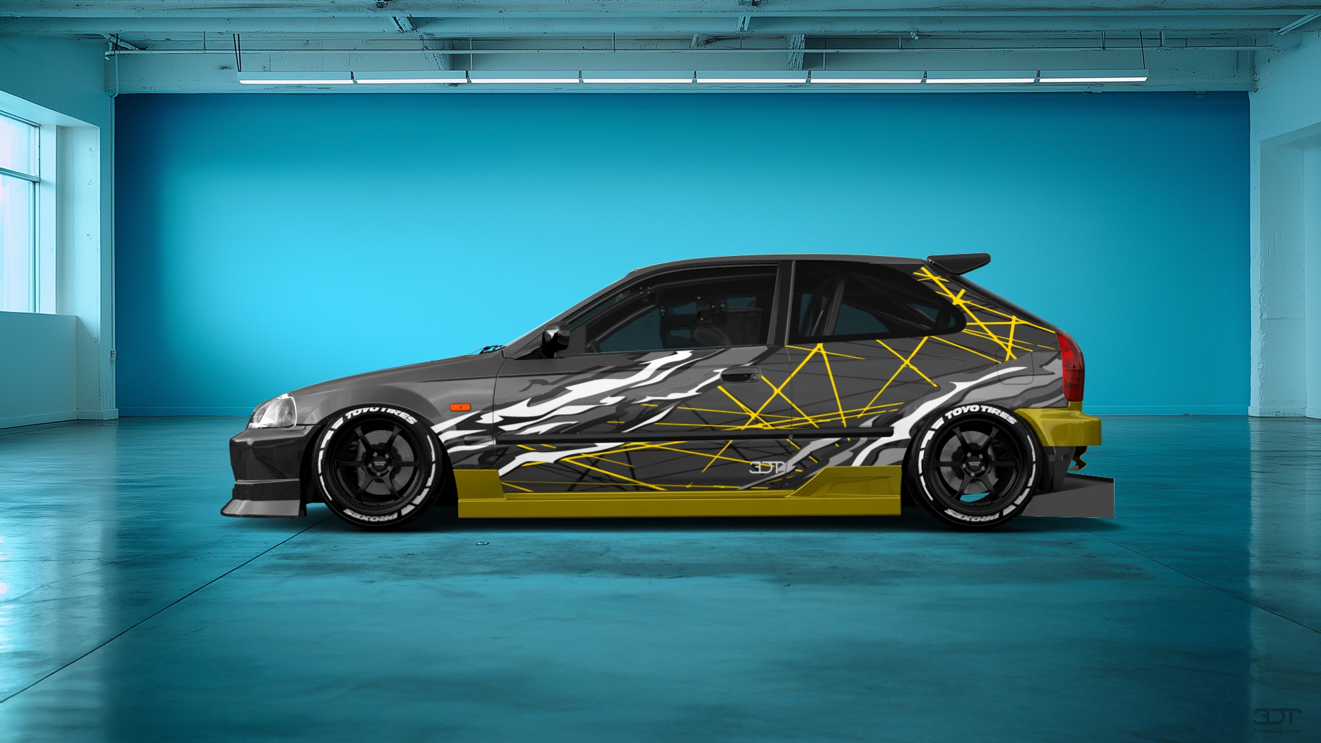 Honda Civic 3 Door Hatchback 1997 tuning