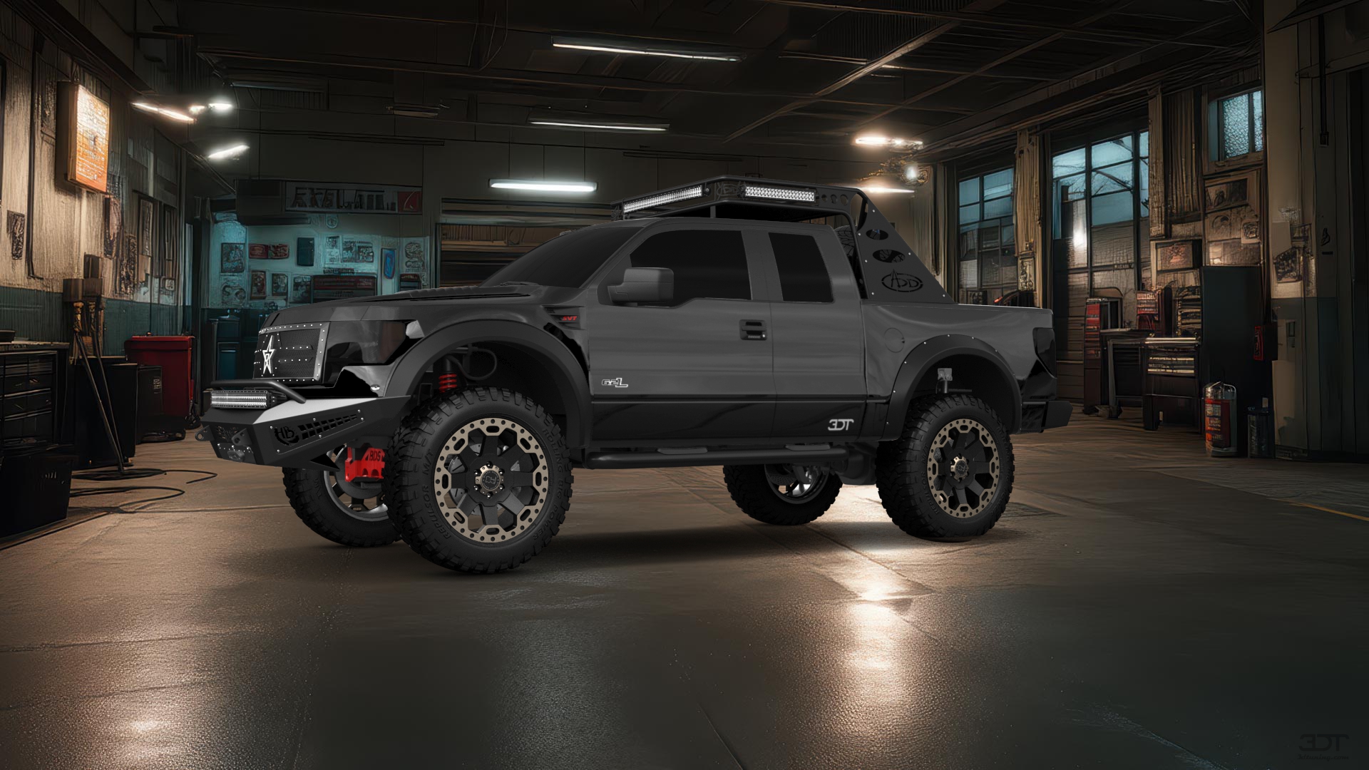Ford F-150 SVT Raptor 2 Door pickup truck 2010 tuning