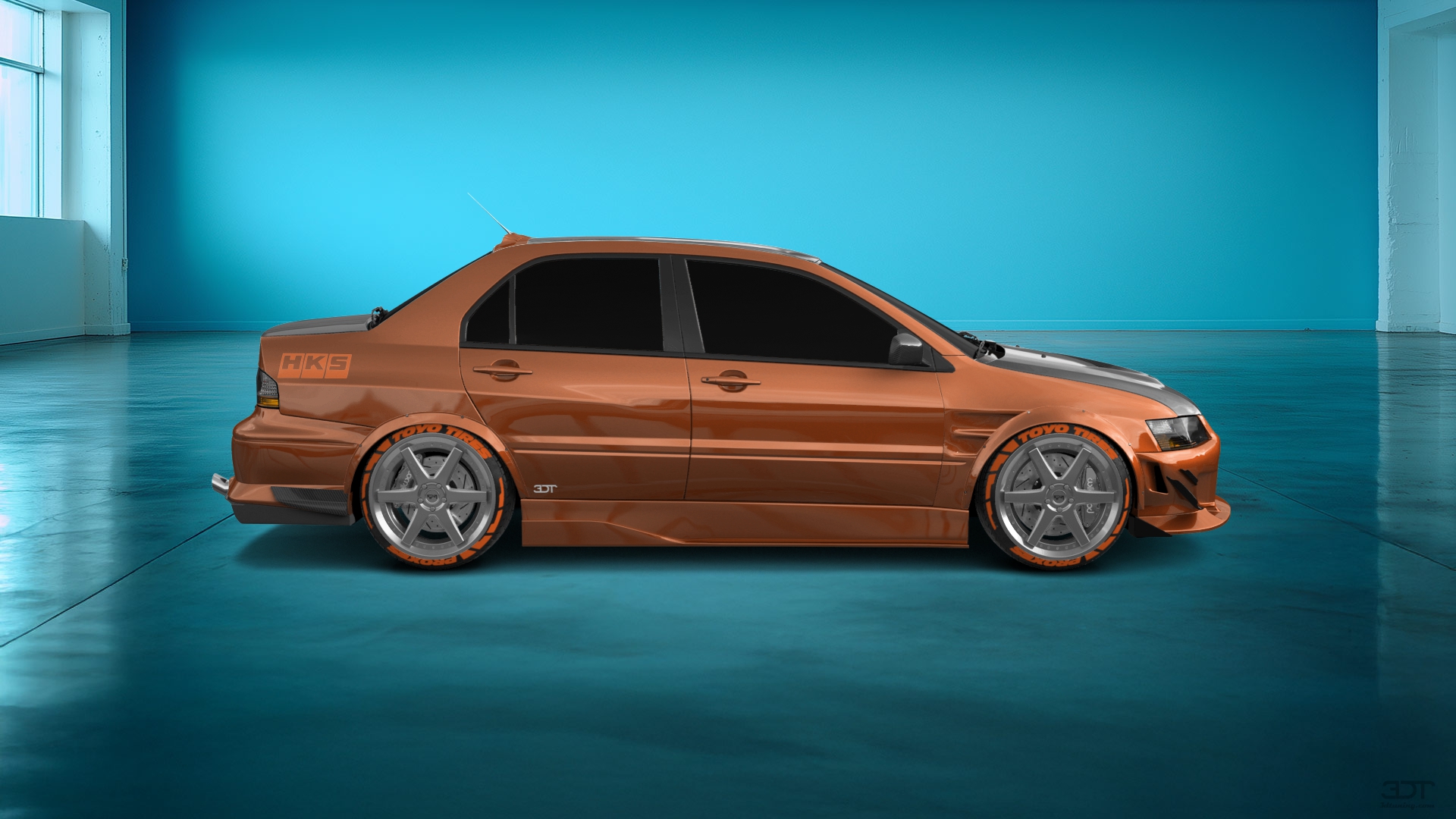 Mitsubishi Lancer Evo IX 4 Door Saloon 2005 tuning