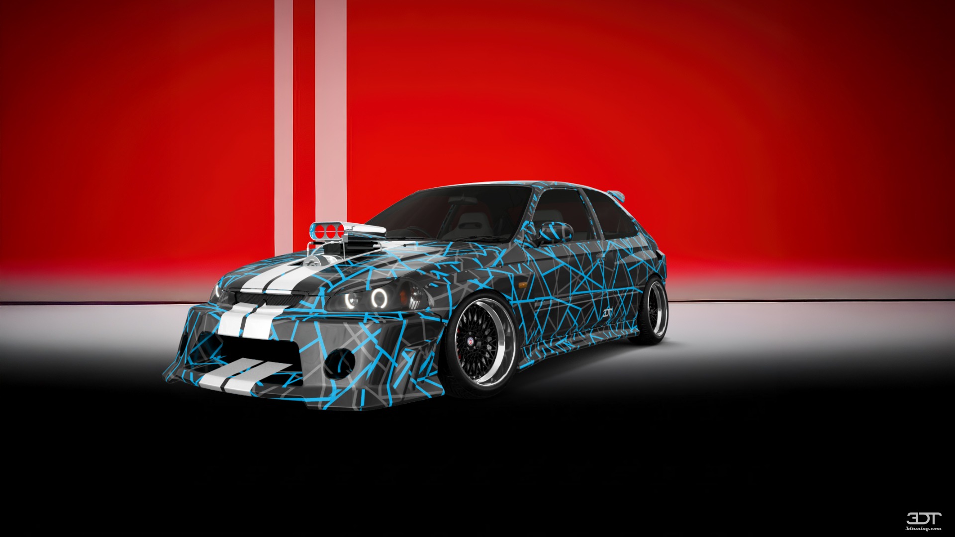 Honda Civic 3 Door Hatchback 1997 tuning