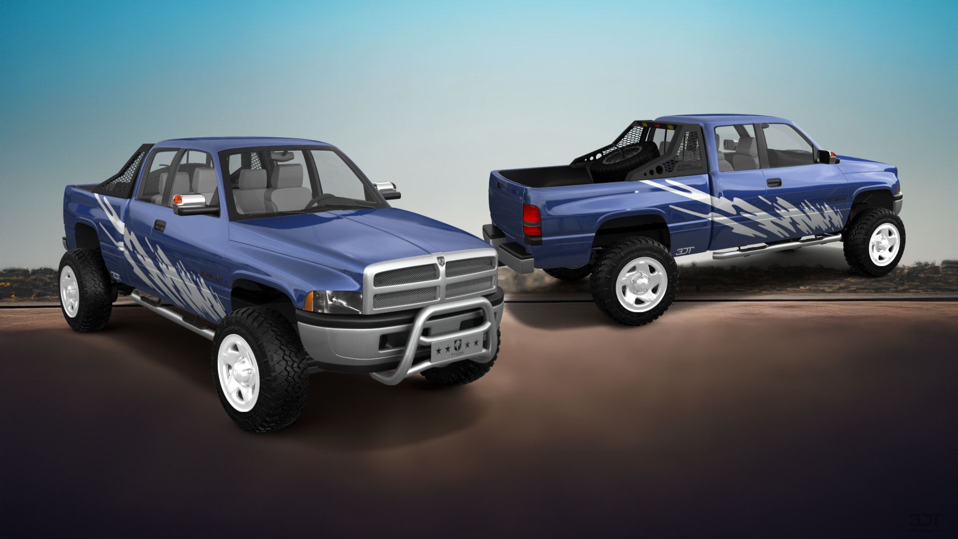 Dodge Ram 1500 Club Cab Pickup Truck 1999 tuning