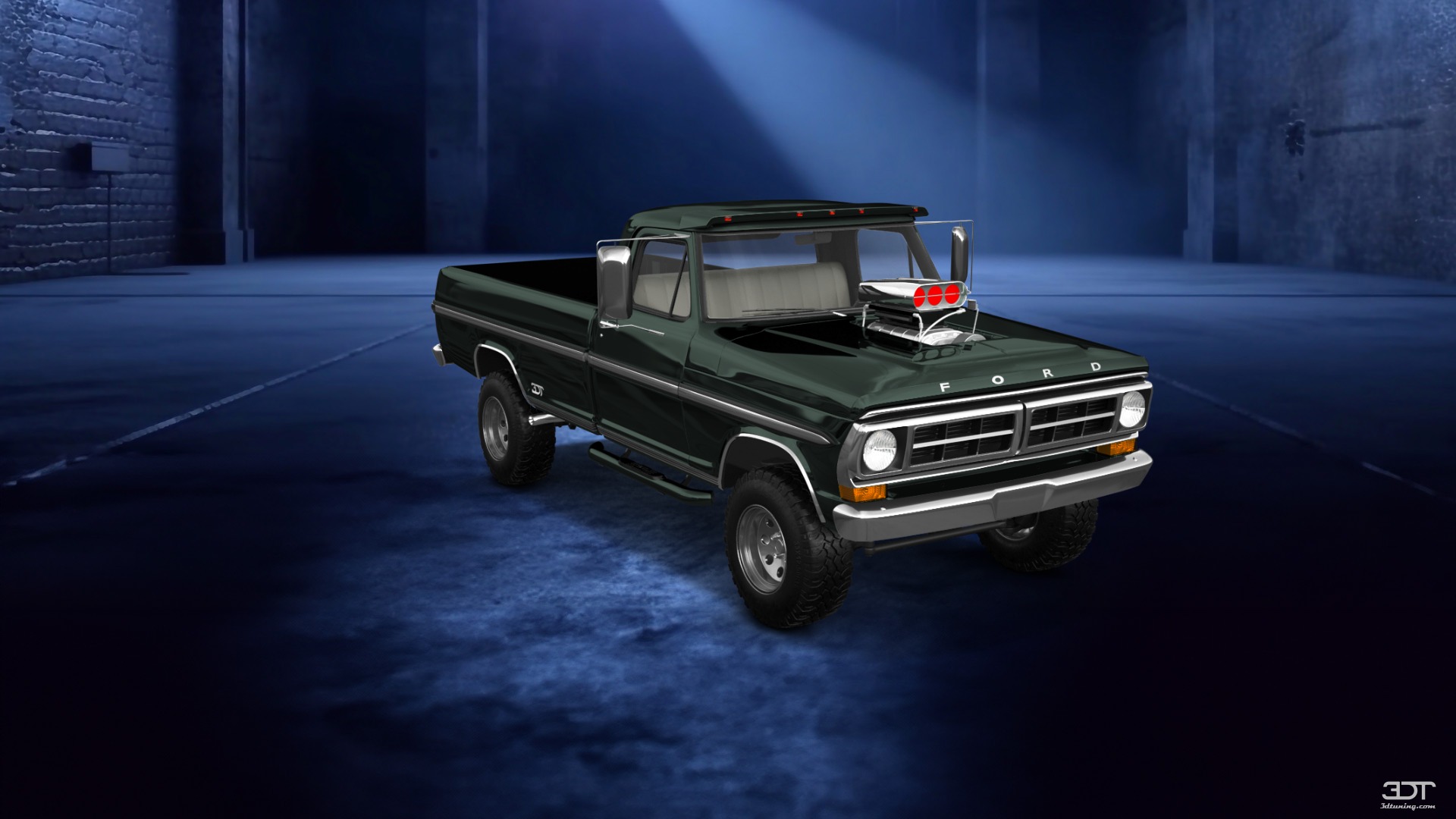 Ford F-250 2 Door pickup truck 1971 tuning