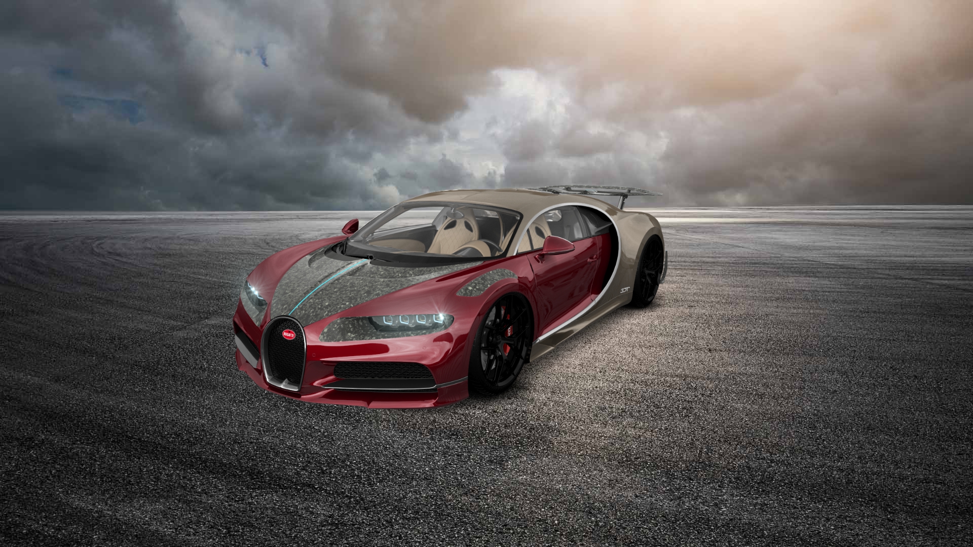 Bugatti Chiron 2 Door Coupe 2016 tuning