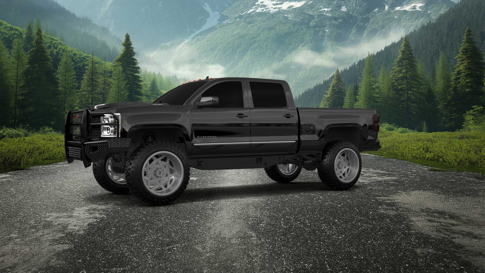 Chevrolet Silverado 2500 4 Door pickup truck 2015 tuning