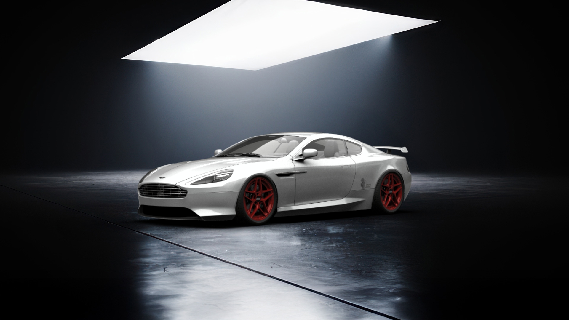 Aston Martin Virage Coupe 2012 tuning