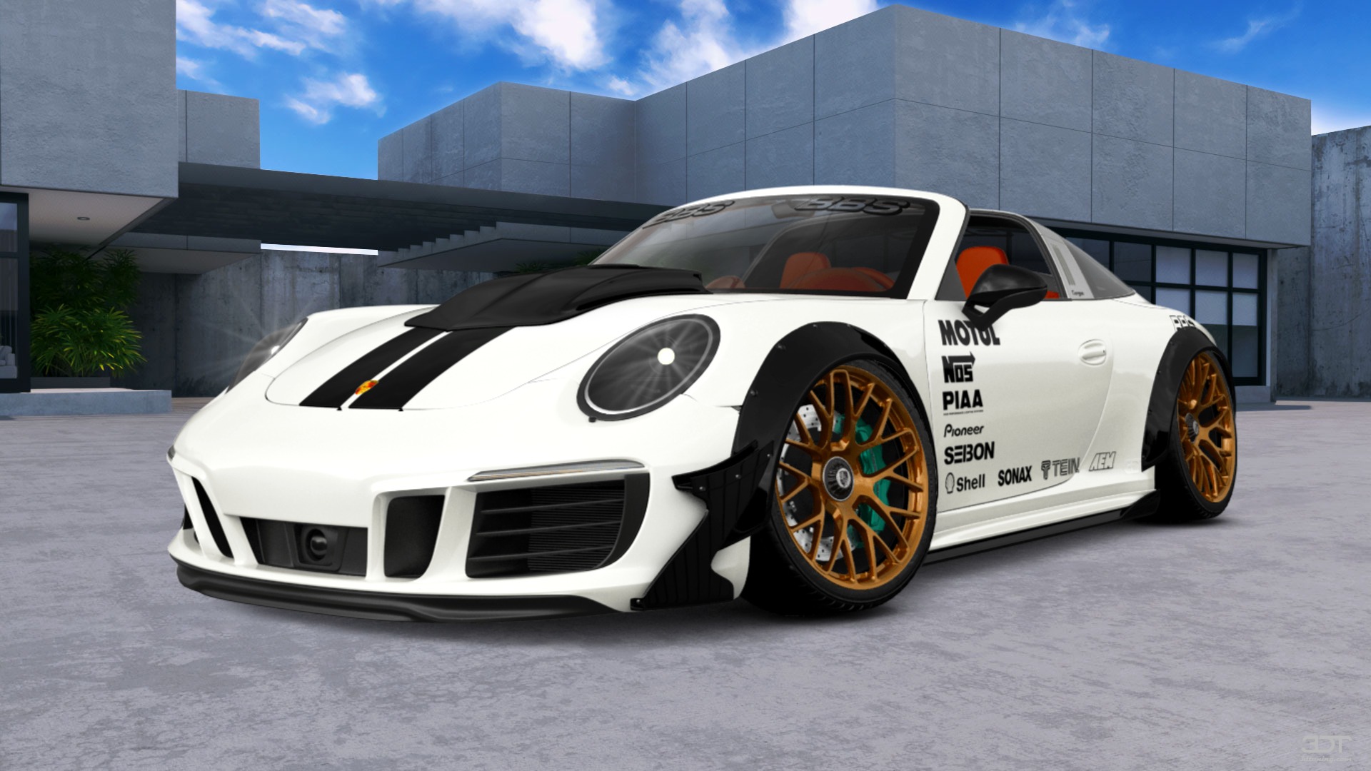 Porsche 911 Carrera Targa top 2014 tuning
