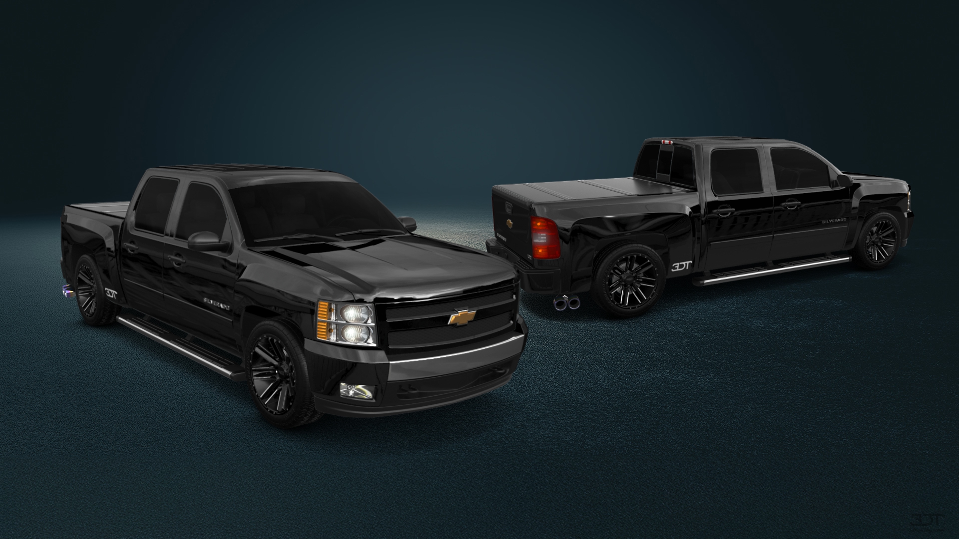 Chevrolet Silverado 1500 Crew Cab 4 Door pickup truck 2007