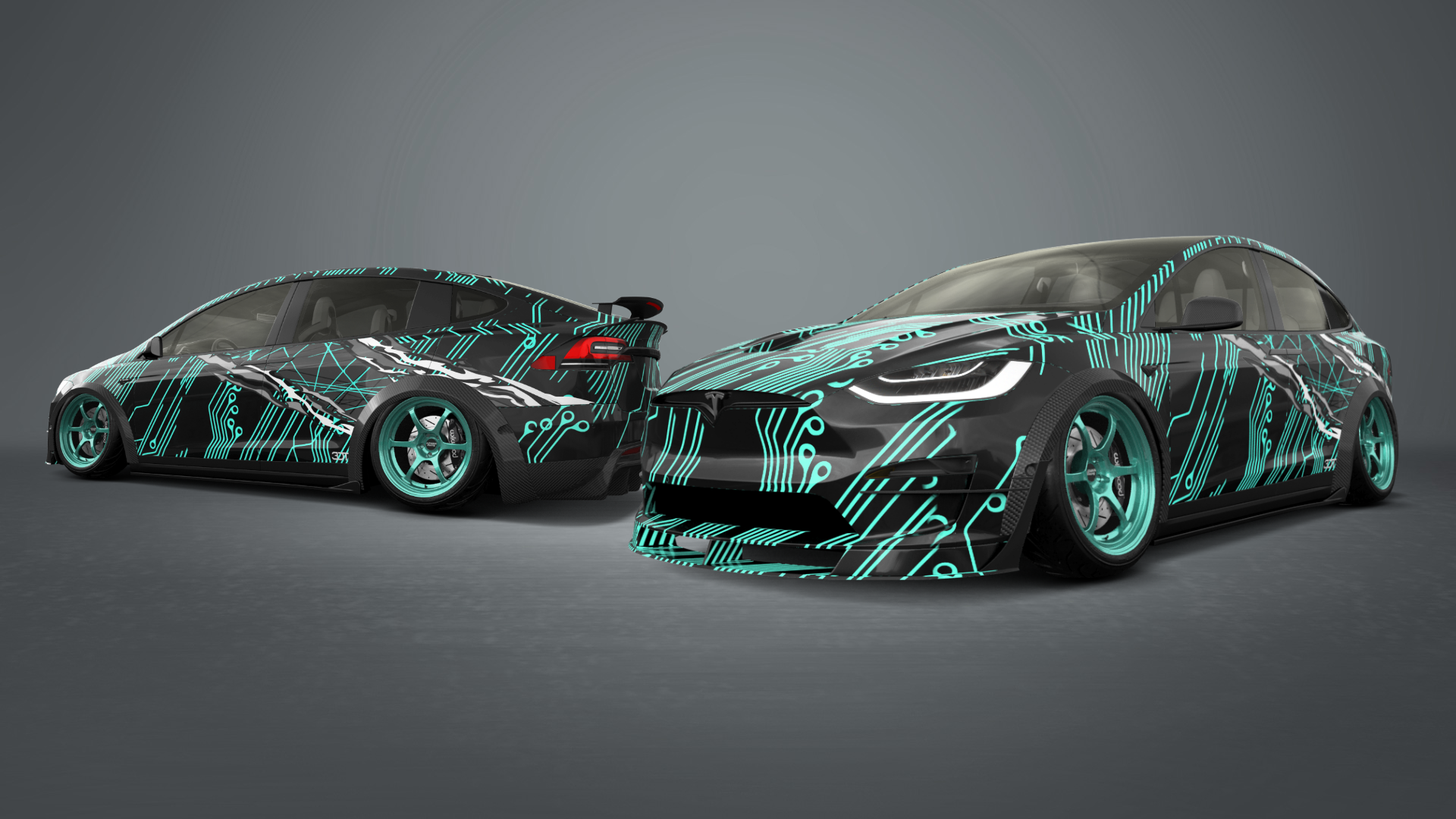 Tesla Model X 5 Door SUV 2024 tuning