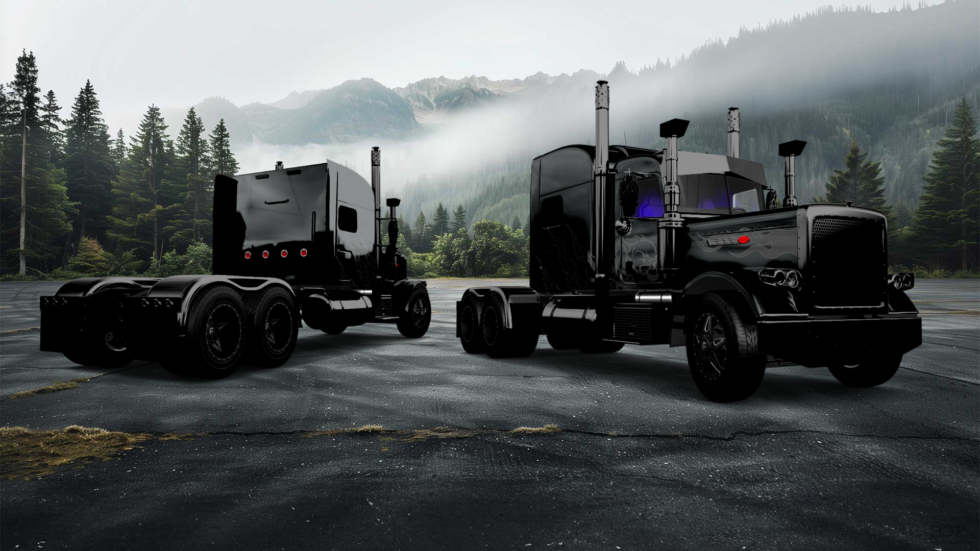 Peterbilt 389 Sleeper Cab Truck 2016 tuning