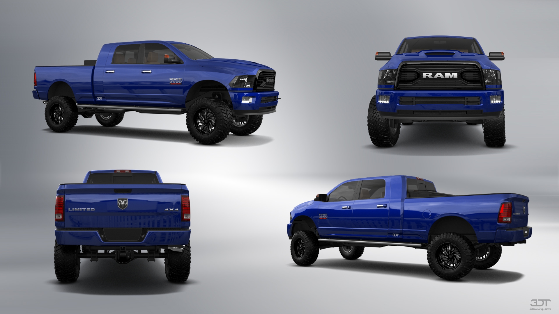 Dodge Ram 2500 Mega Cab 6.4 ft box 4 Door pickup truck 2010