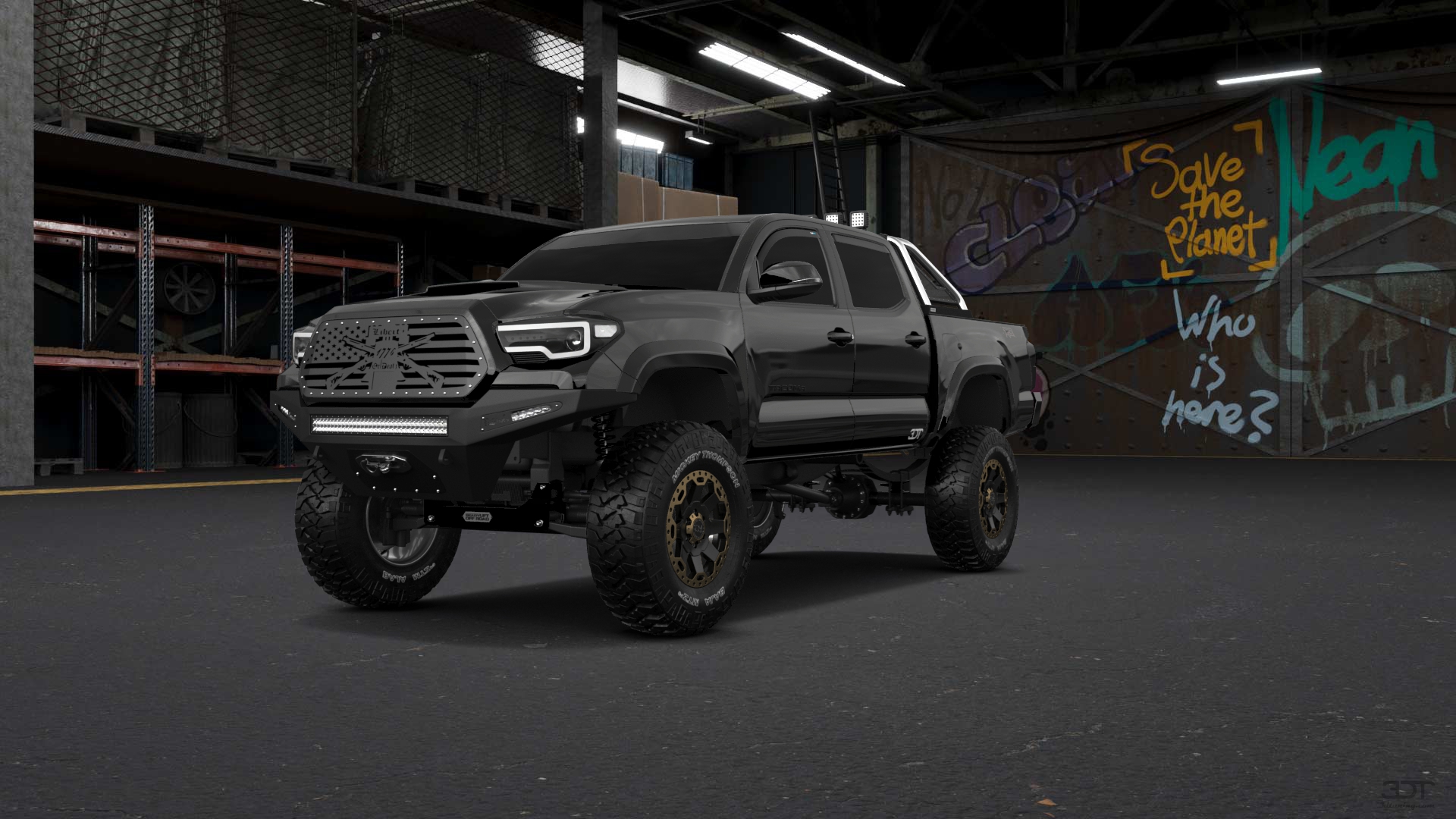 Toyota Tacoma 4 Door pickup truck 2018 tuning