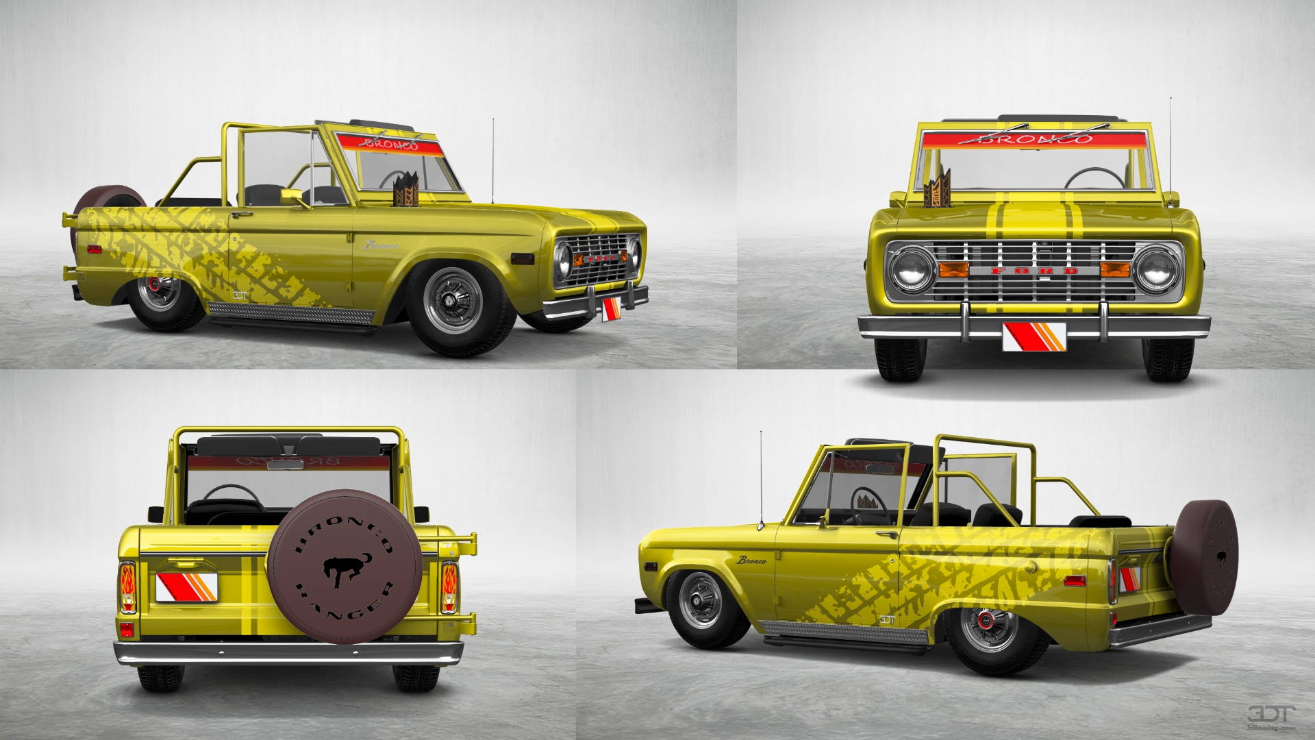 Ford Bronco 3 Door SUV 1965
