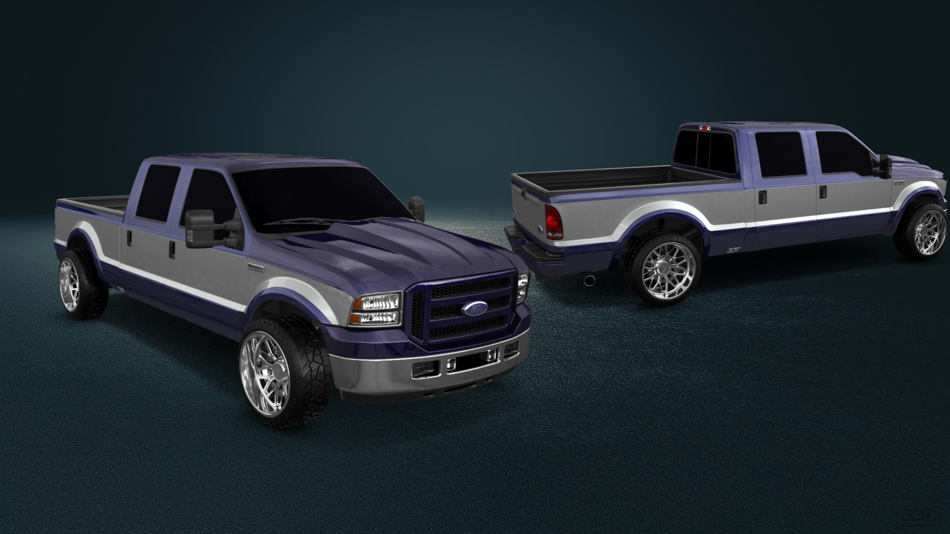 Ford F-250 Crew Cab 4 Door pickup truck 1999