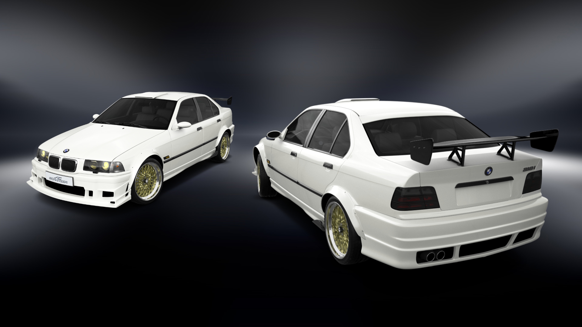 BMW 3 Series 4 Door Saloon 1990 tuning