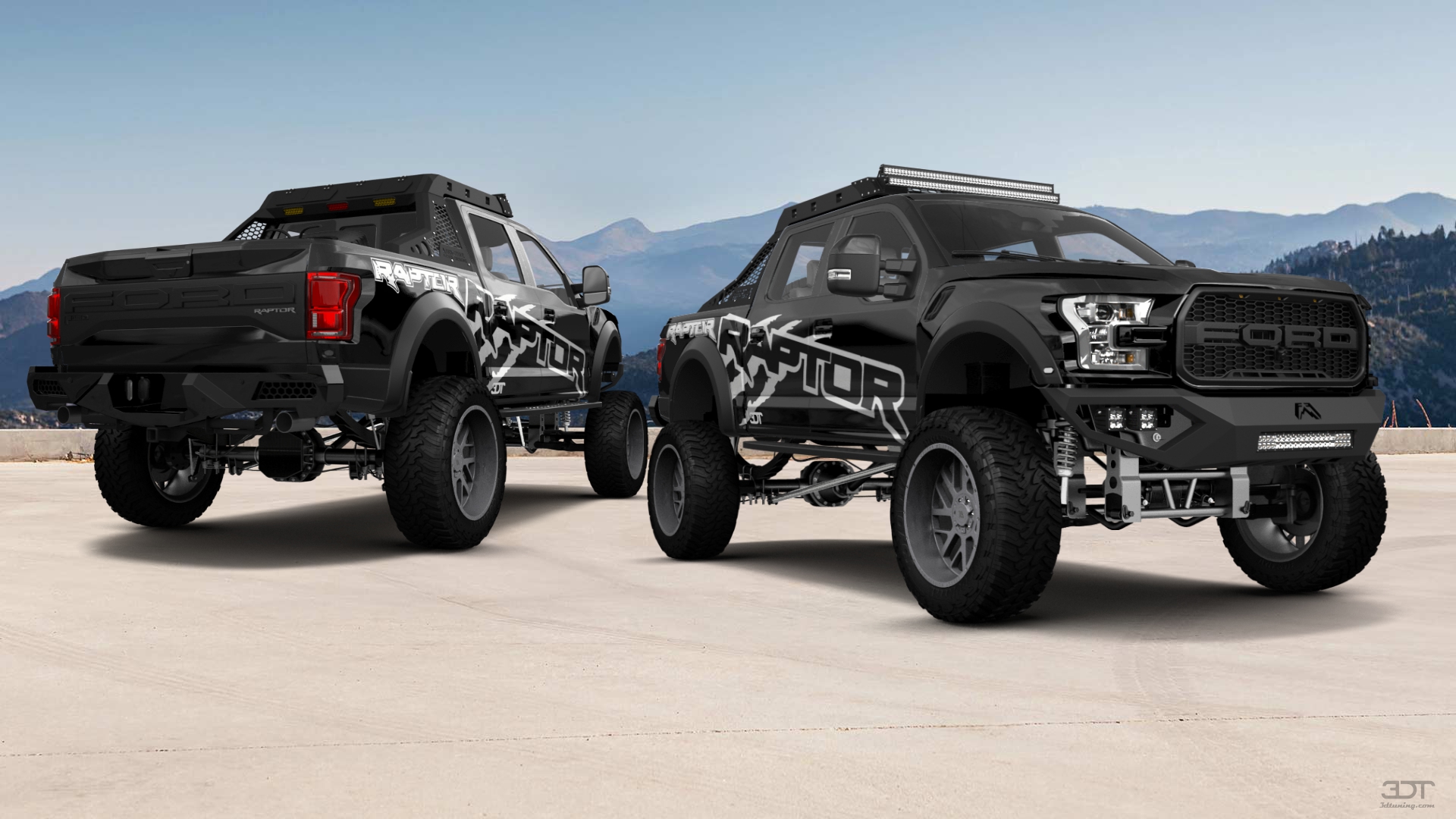 Ford F-150 Raptor 4 Door pickup truck 2017
