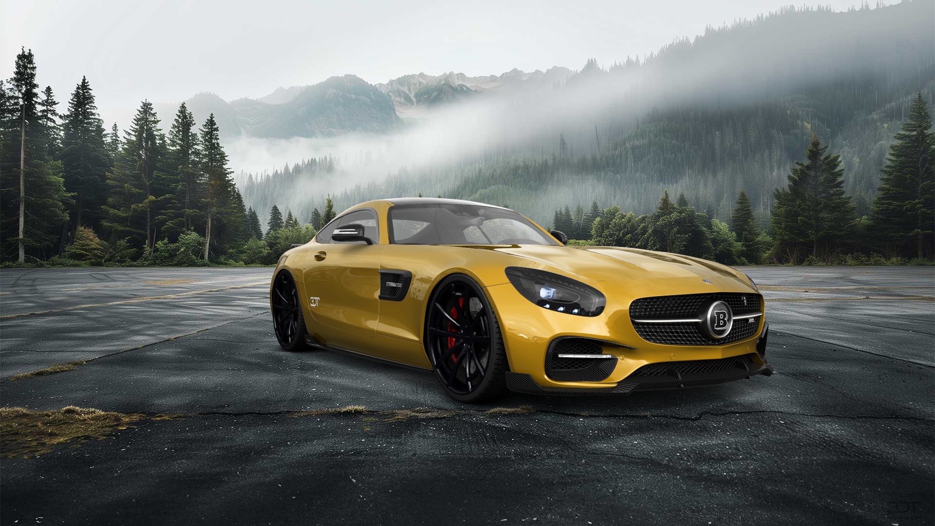Mercedes AMG GT 2 door fastback coupe 2016