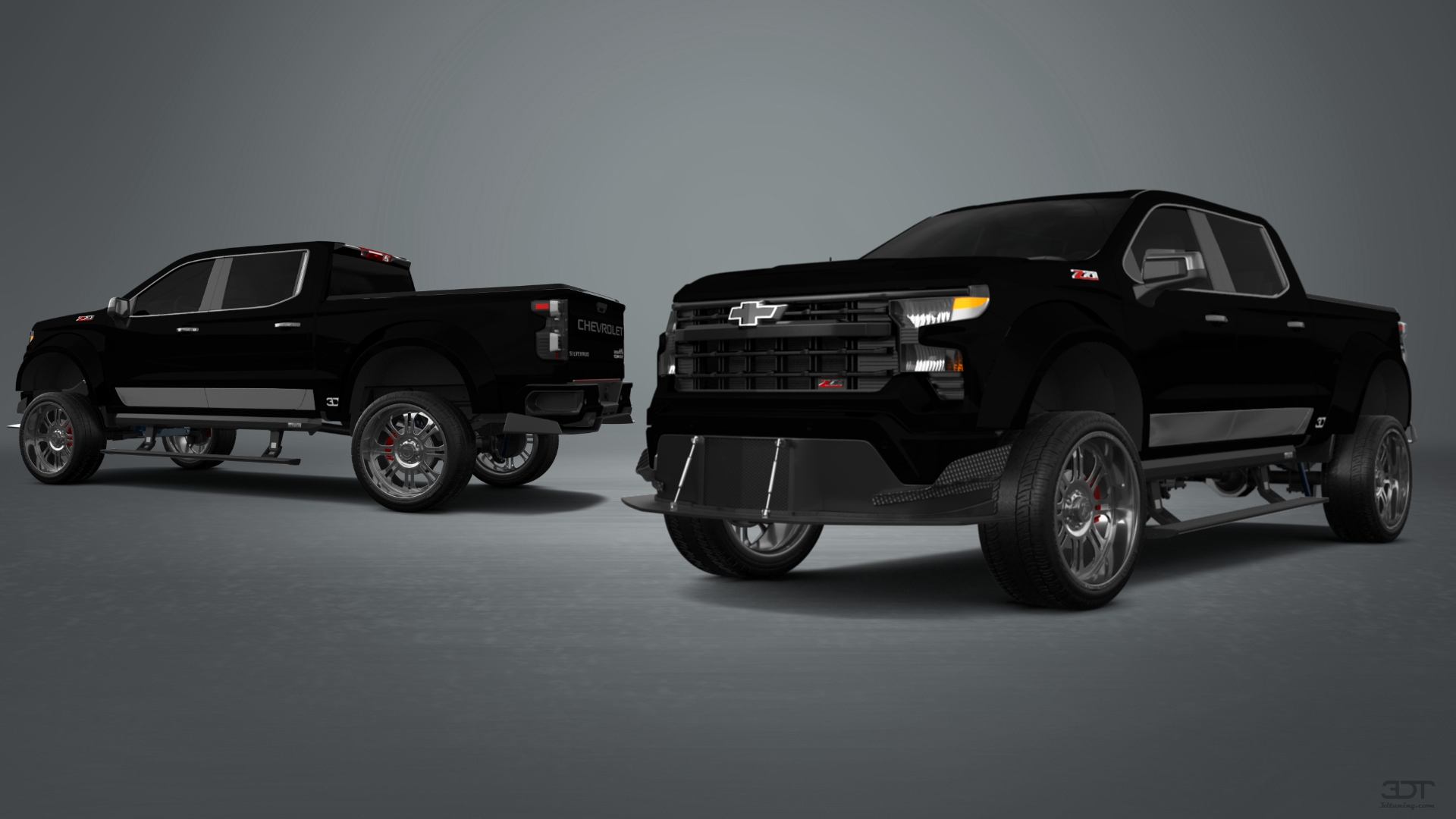 Chevrolet Silverado 1500 Crew Cab 5.8 ft box 4 Door pickup truck 2023 tuning