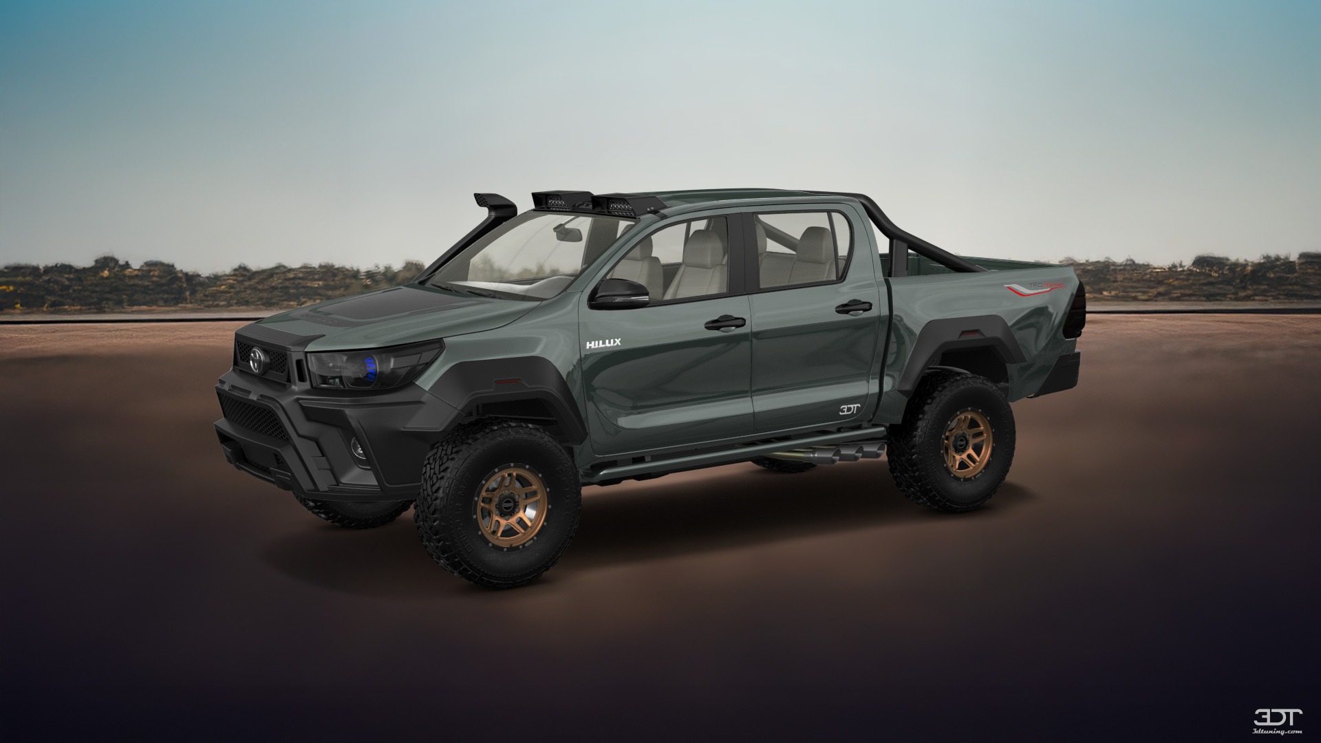 Toyota Hilux Double Cab 4 Door pickup truck 2015 tuning