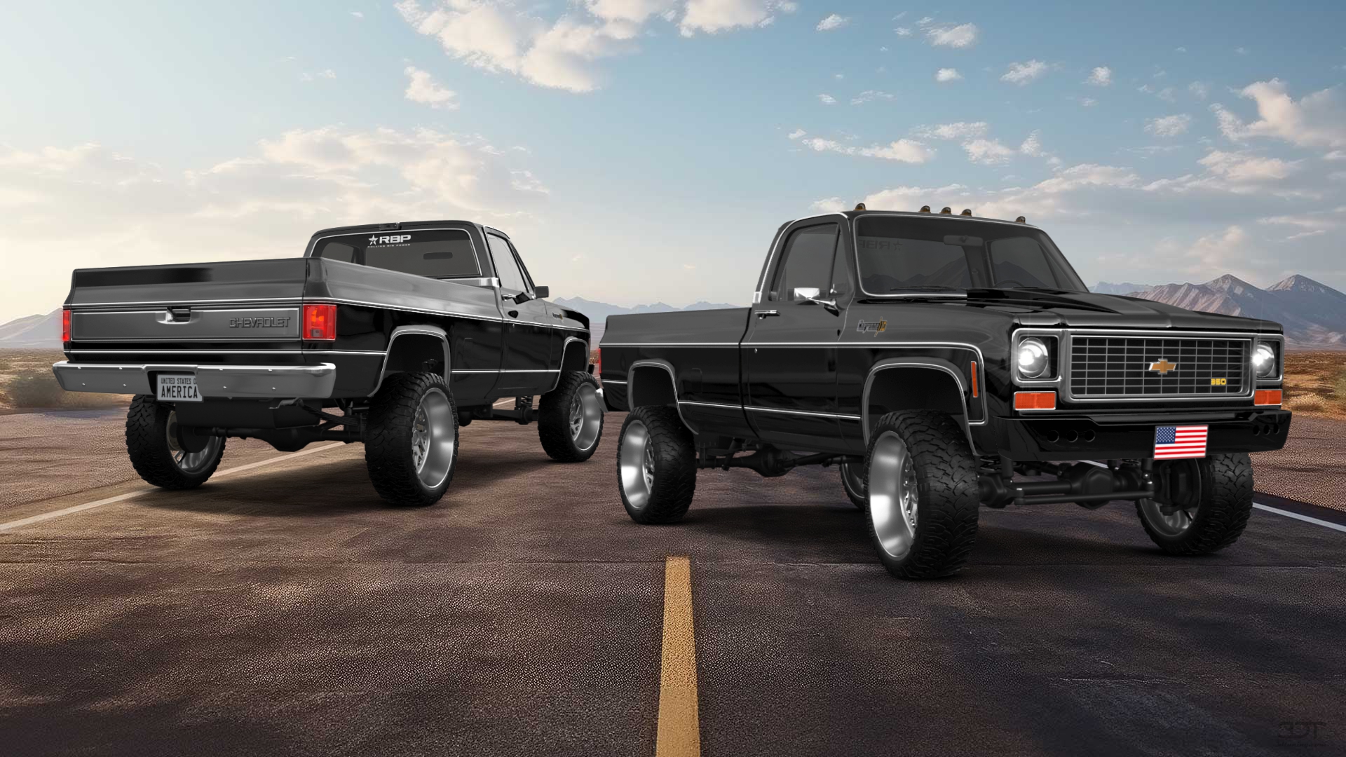 Chevrolet Silverado C-10 2 Door pickup truck 1973 Images