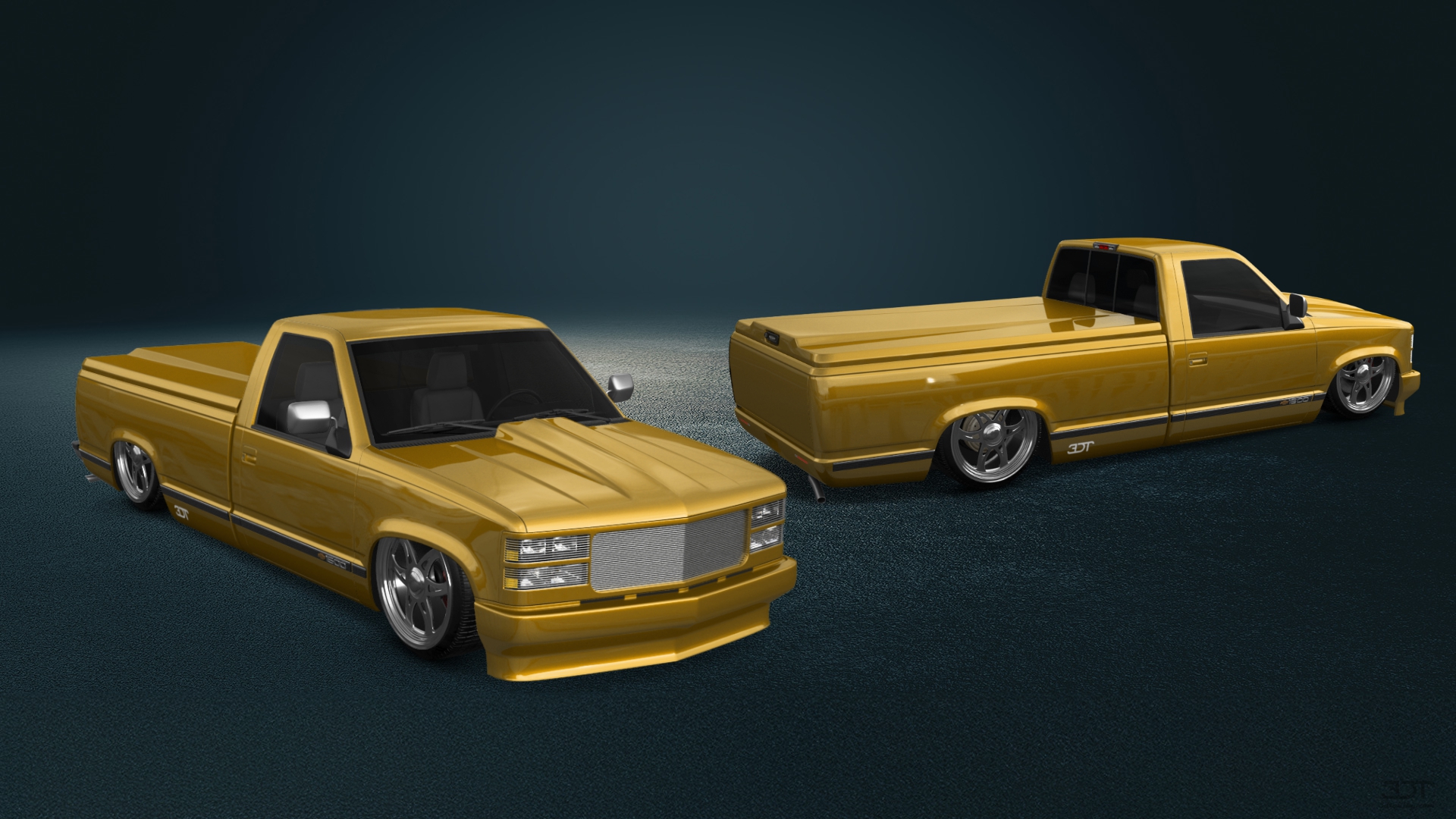 Chevrolet K1500 Regular Cab Fleetside Pickup 1988
