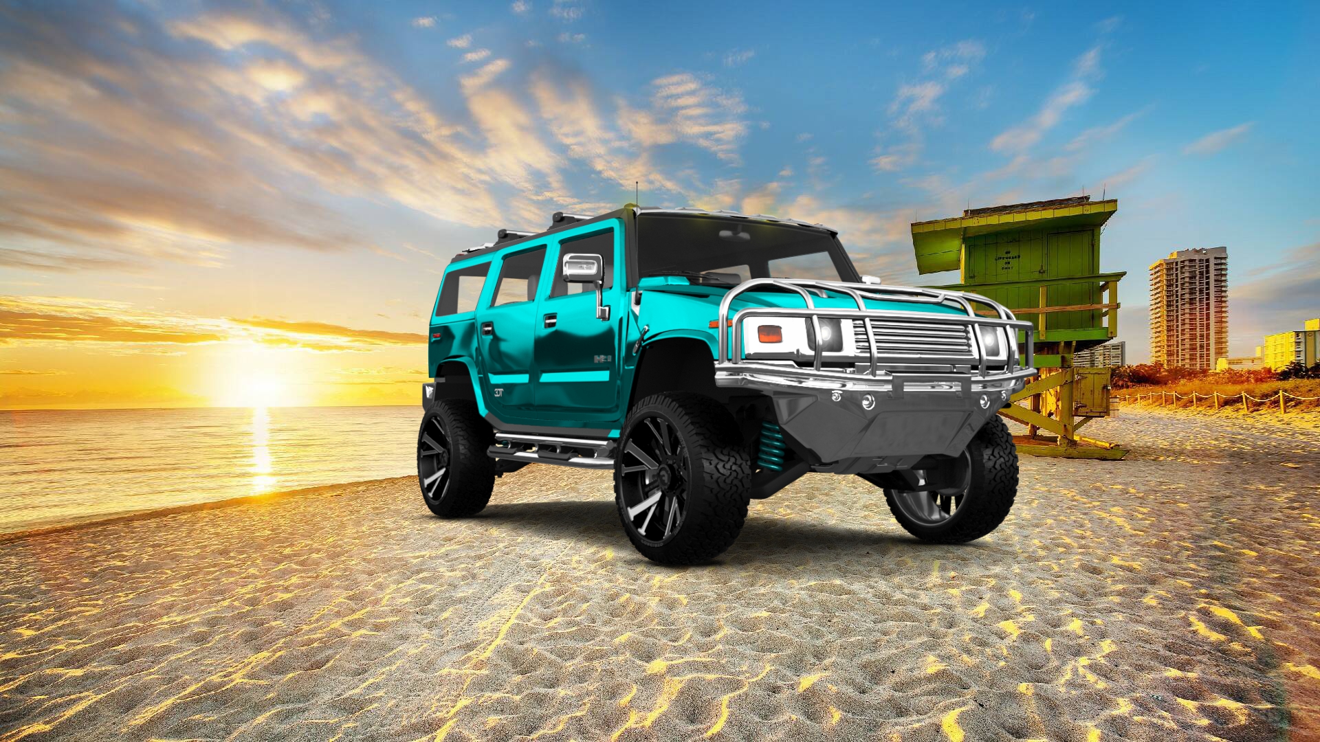 Hummer H2 5 Door SUV 2003 tuning
