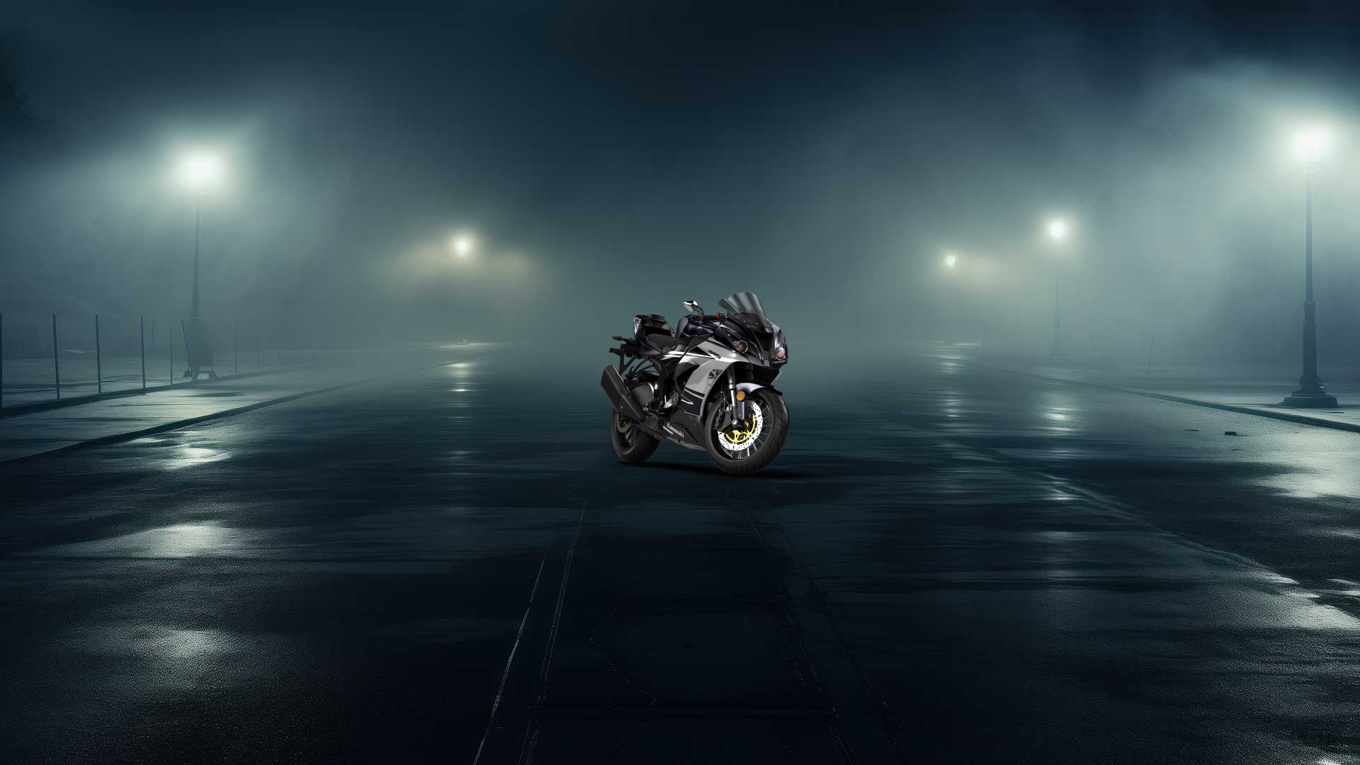 Kawasaki Ninja ZX 6R Sport Bike 2015