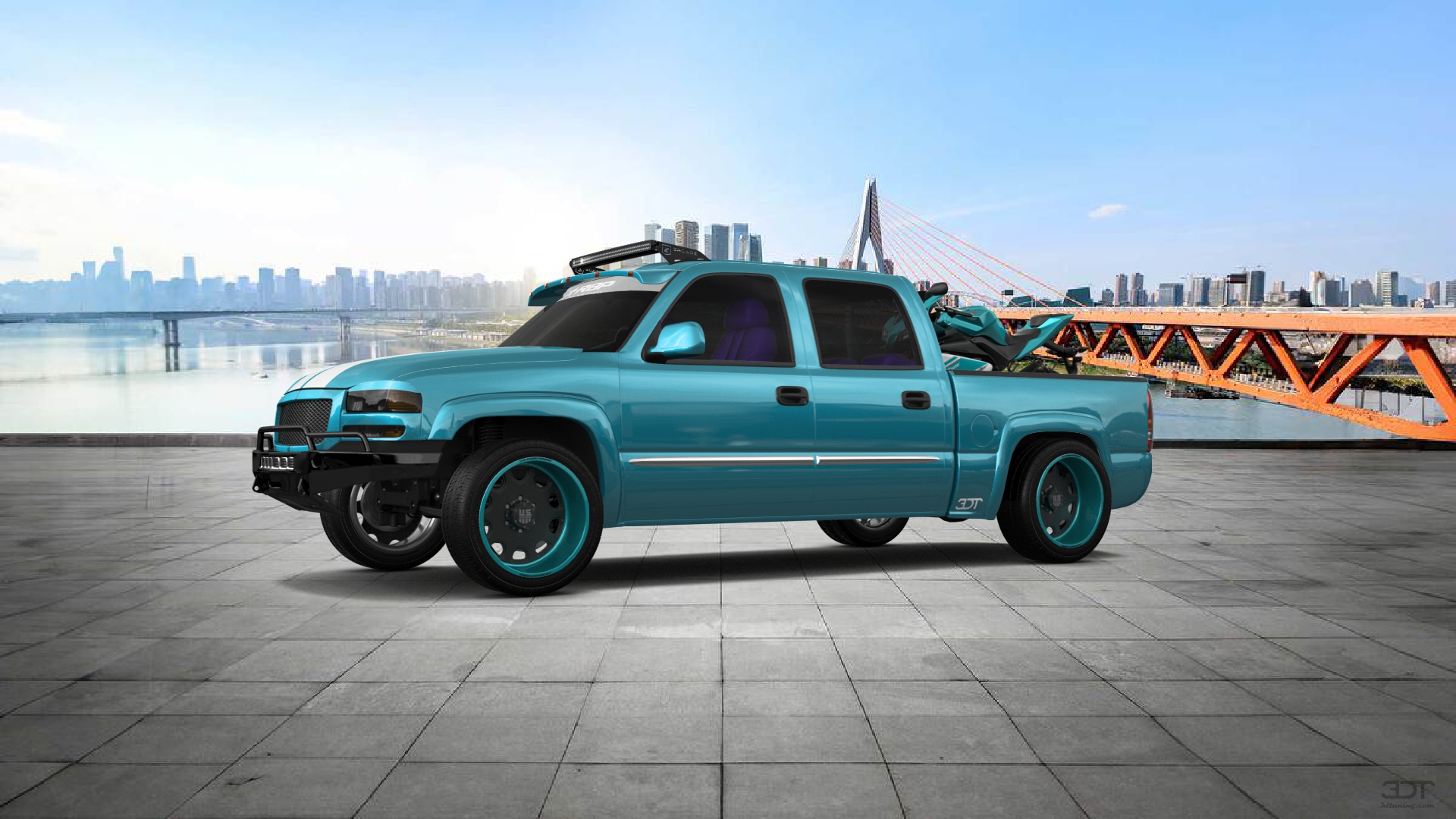 GMC Sierra 1500 Crew Cab Pickup Truck 2000