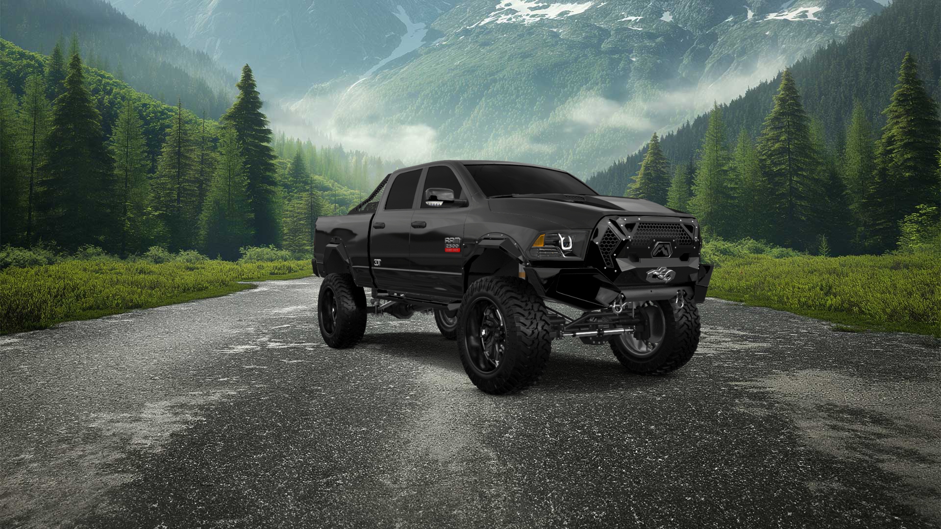 Dodge Ram 2500 4 Door Truck 2014 tuning