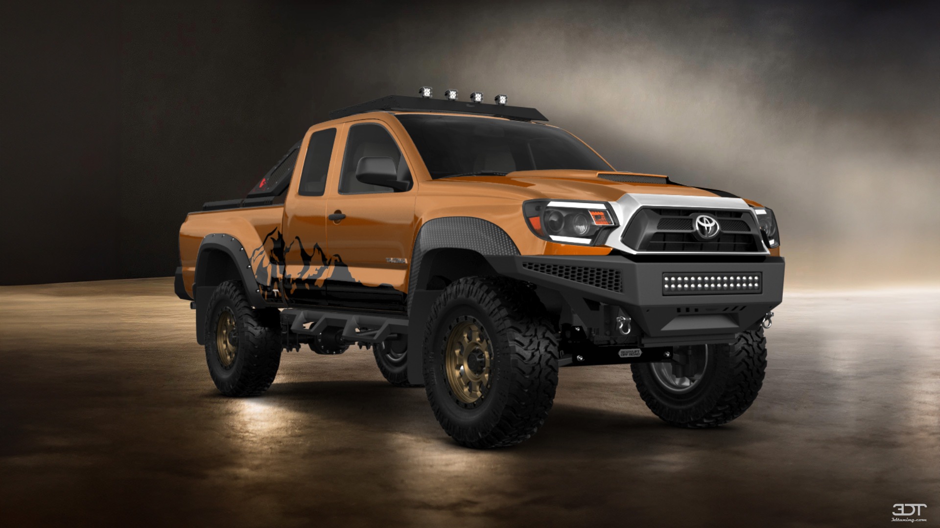 Toyota Tacoma Access Cab 6.2 ft box Pickup Truck 2012