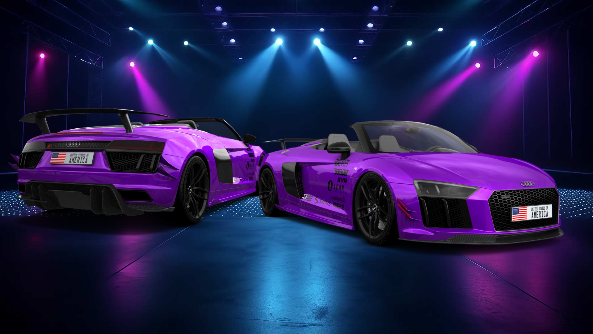 Audi R8 Spyder 2 Door Convertible 2019 Images