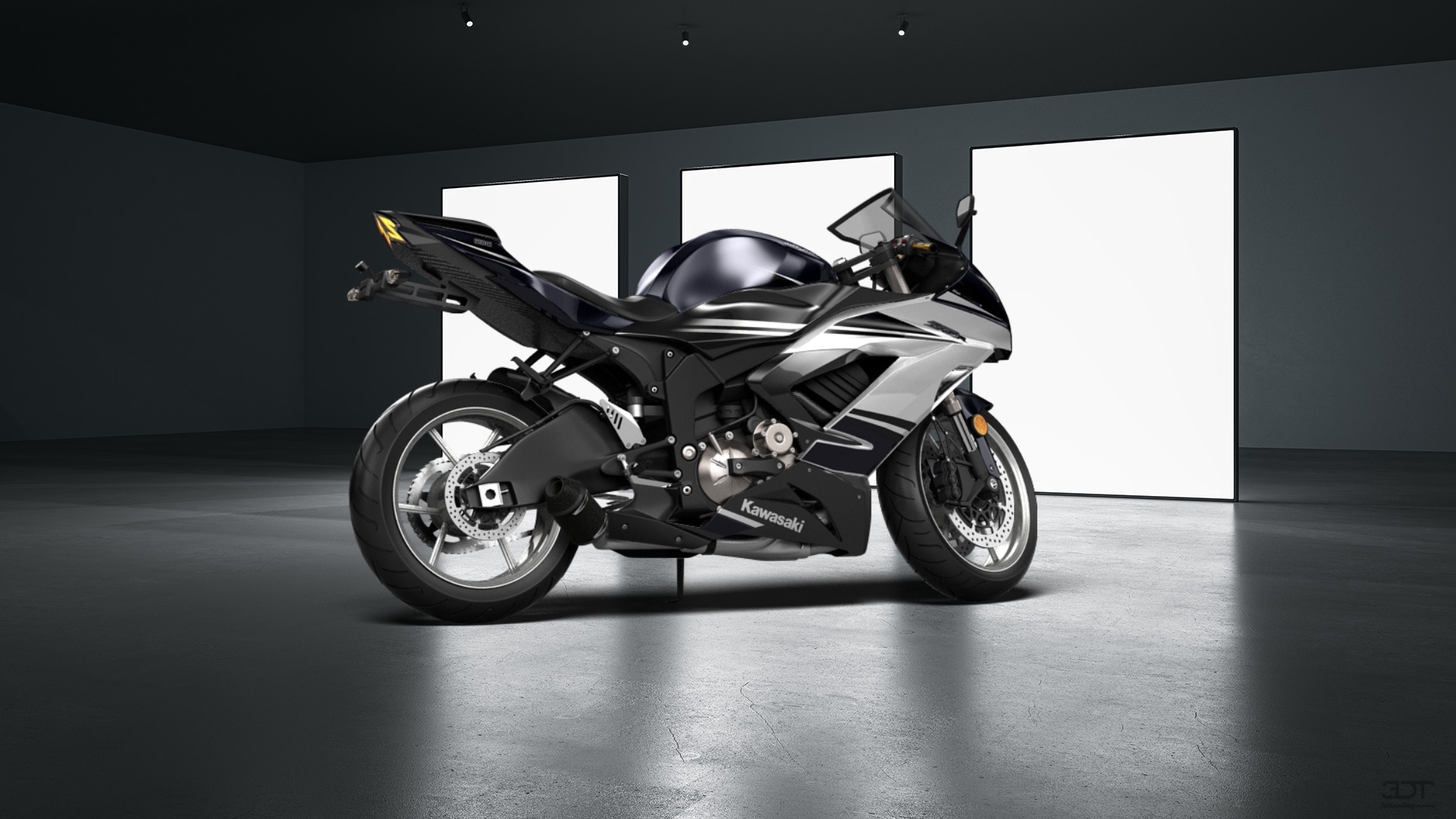 Kawasaki Ninja ZX 6R Sport Bike 2015 tuning