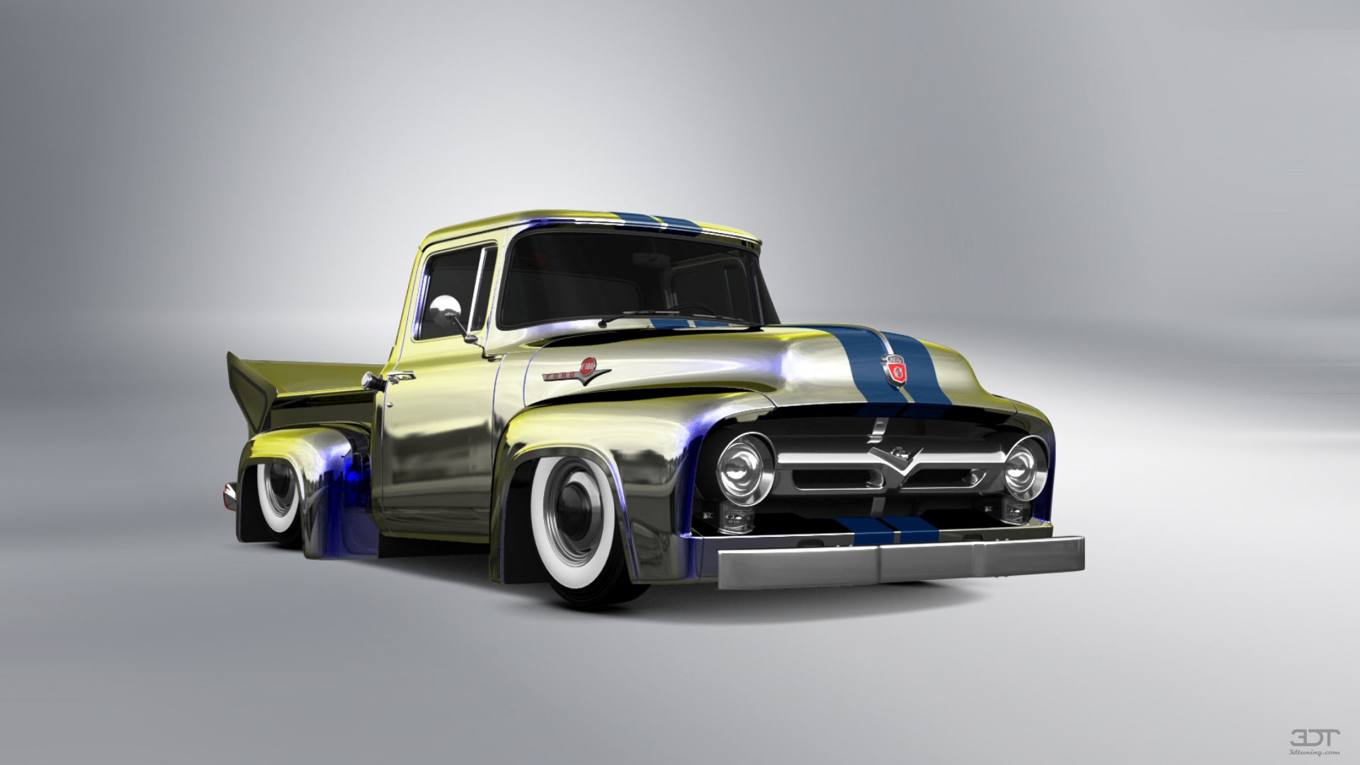 Ford F-100 2 Door truck 1956 tuning