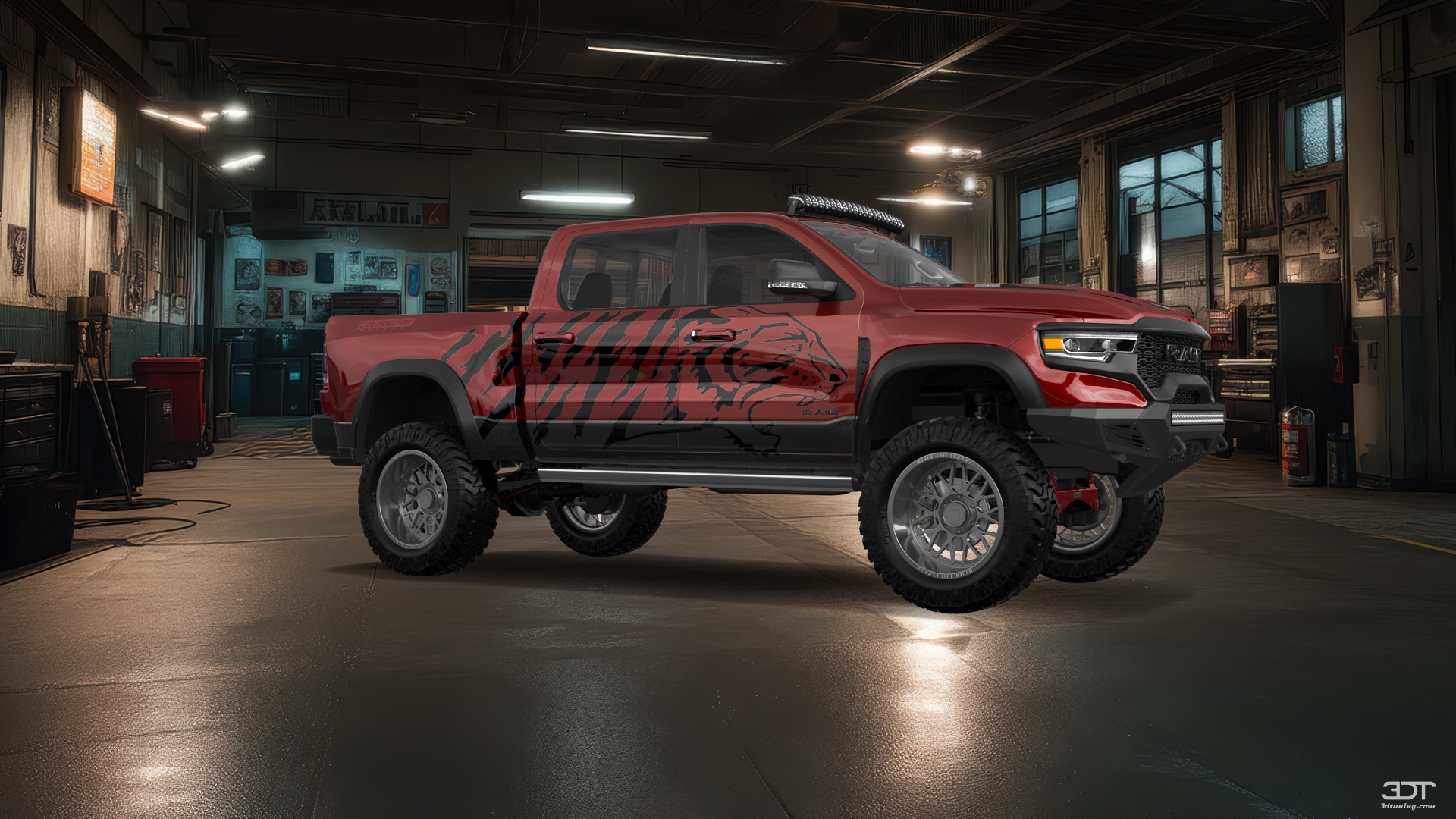Dodge Ram 1500 TRX 4 Door pickup truck 2021 tuning