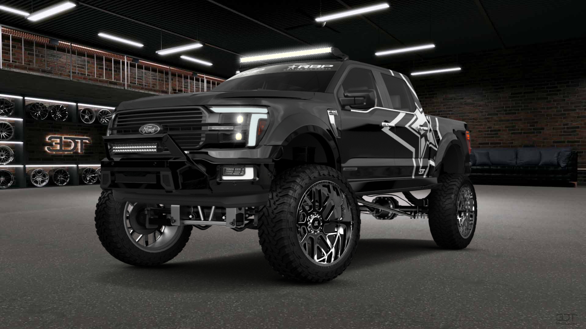 Ford F-150 SuperCrew 4 Door pickup truck 2024 tuning