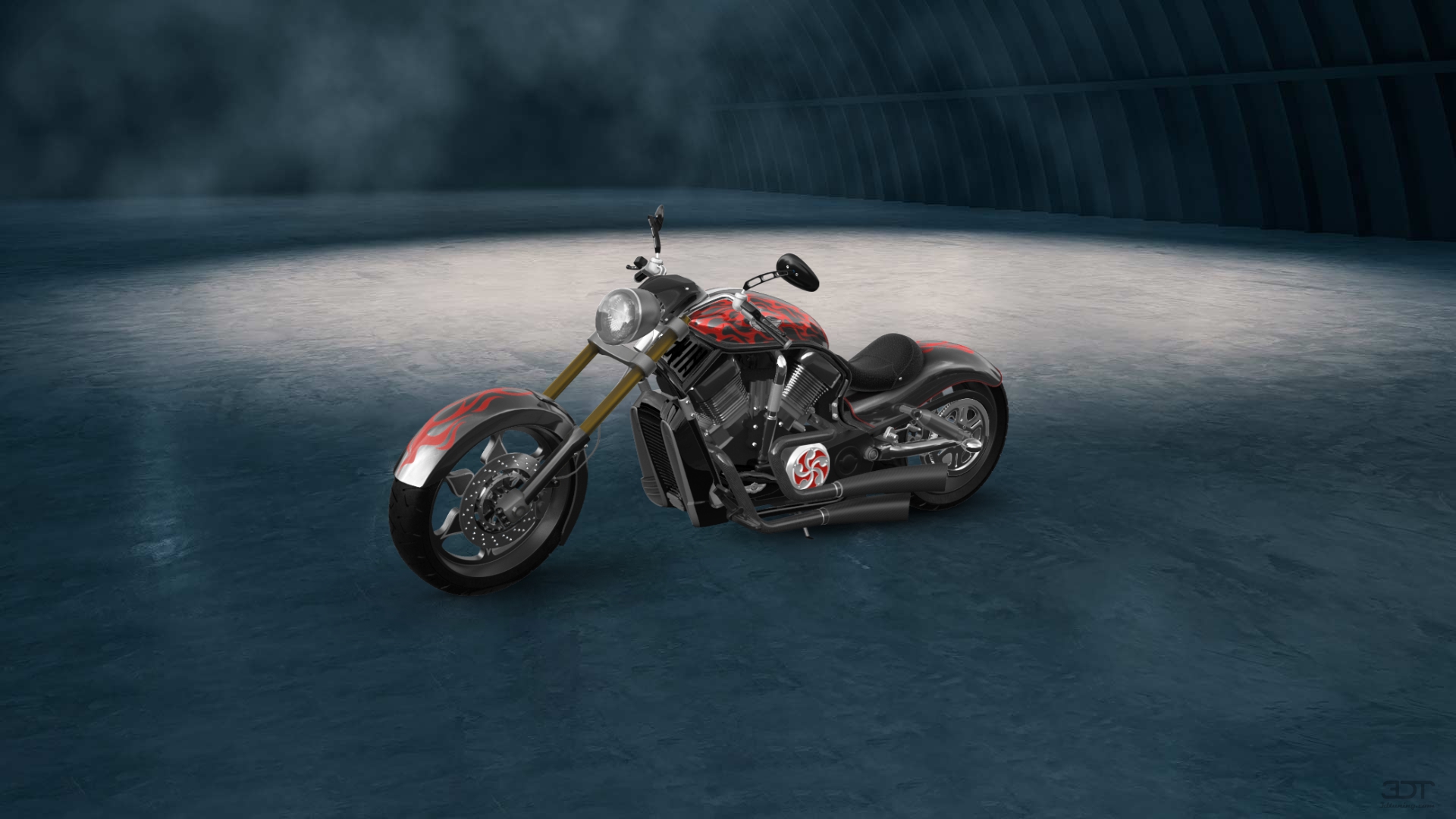 Harley-Davidson Custom Chopper Cruiser 2011 tuning